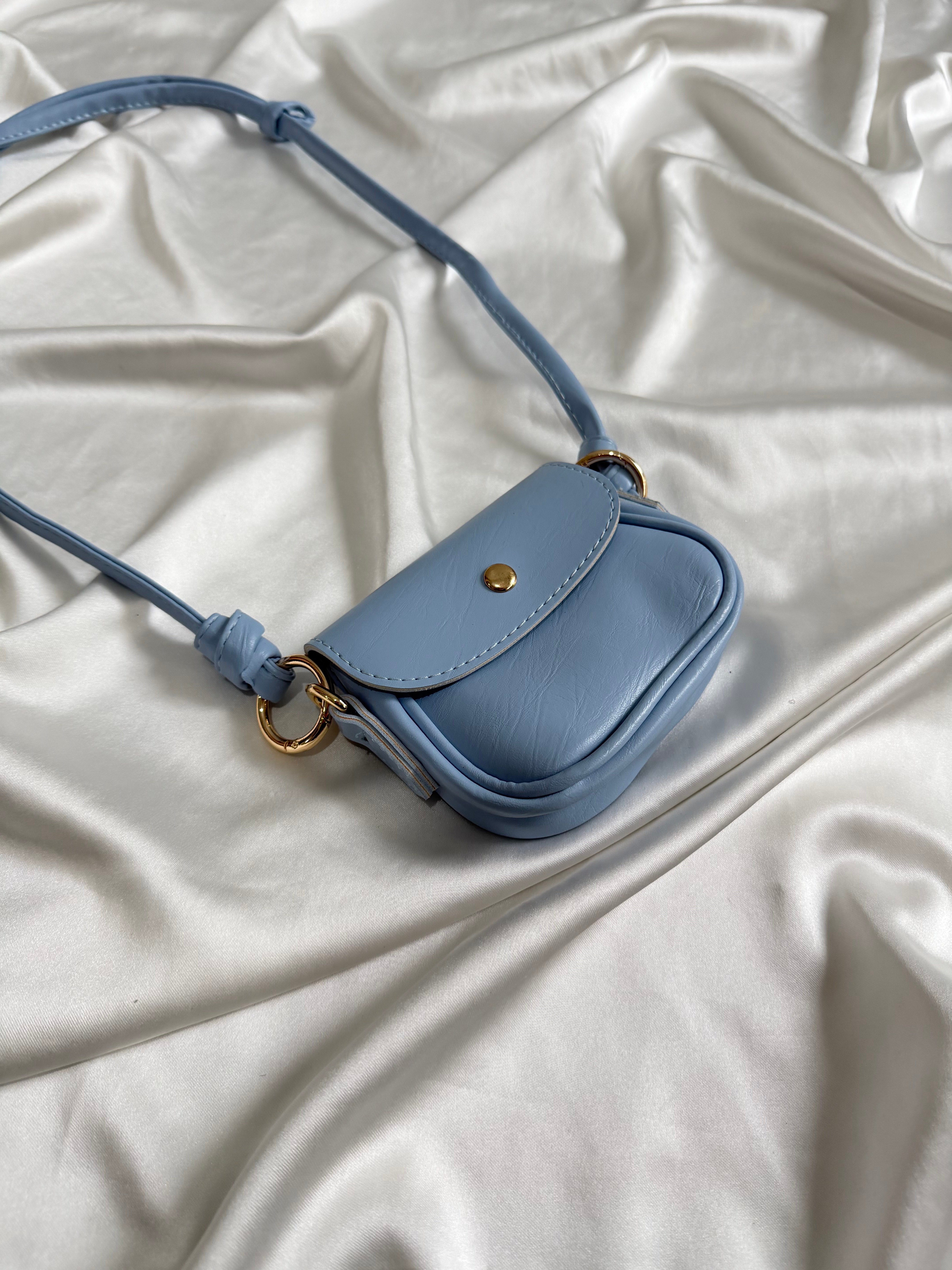 Martina Model El Ve Kadın Omuz Çantası Mini Çanta Mavi