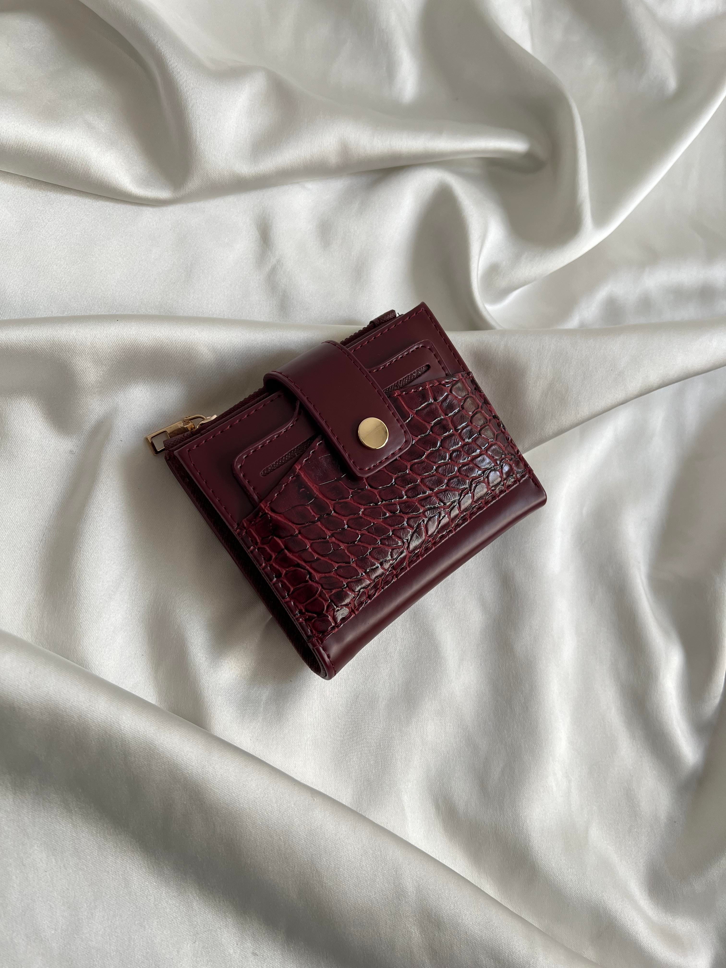 Wallet Model Cüzdan 1 Bordo