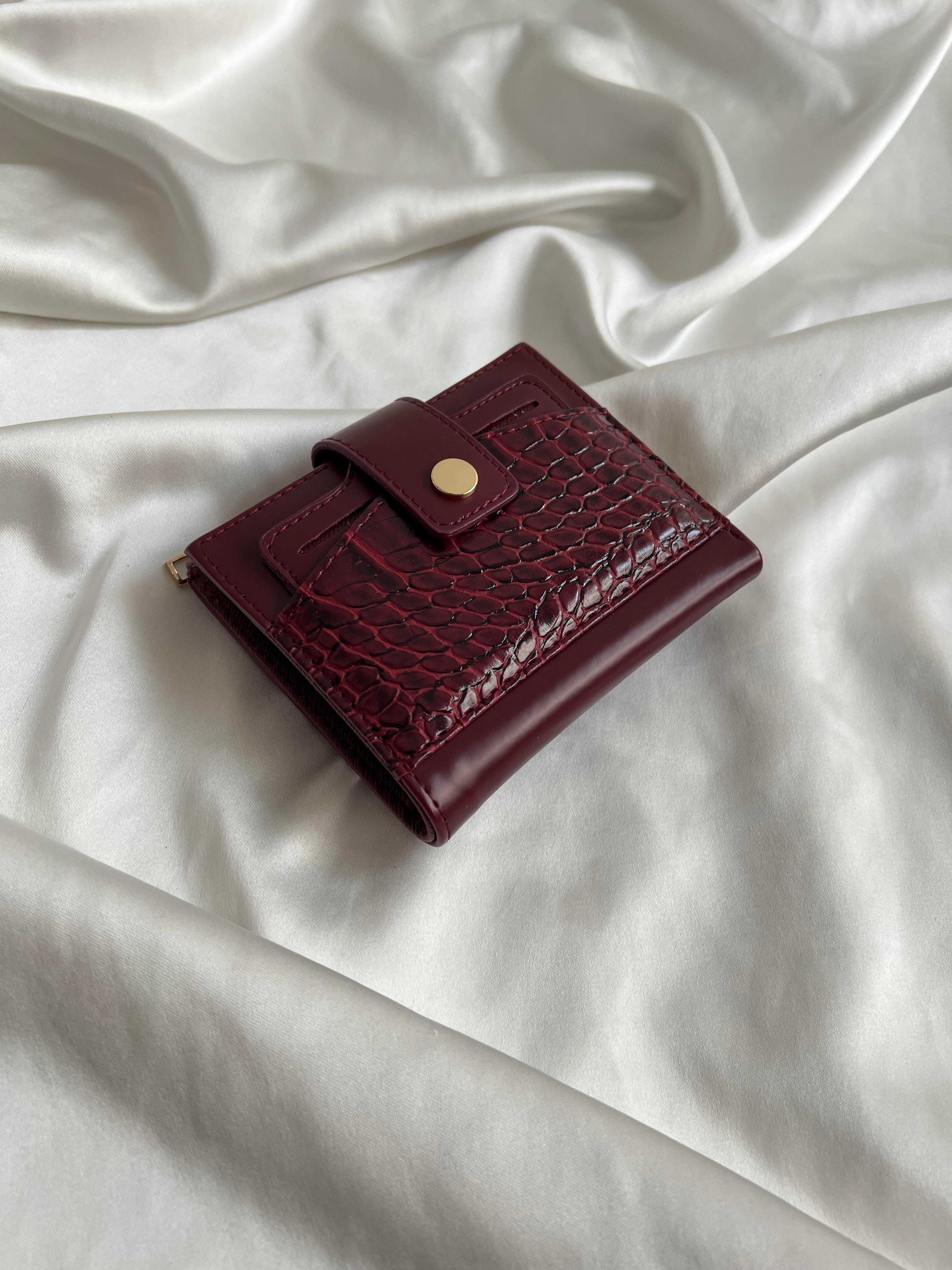 Wallet Model Cüzdan 1 Bordo