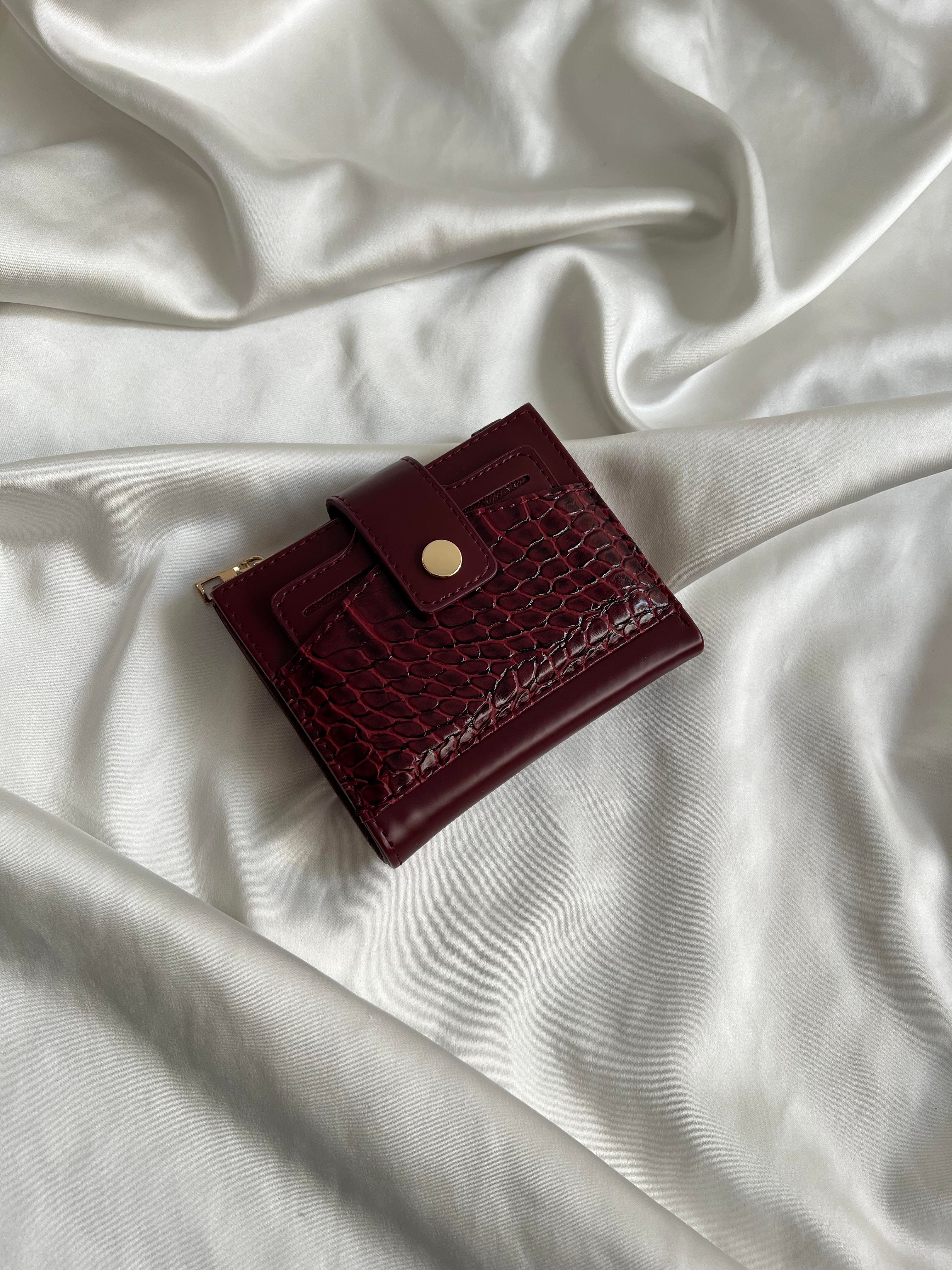 Wallet Model Cüzdan 1 Bordo