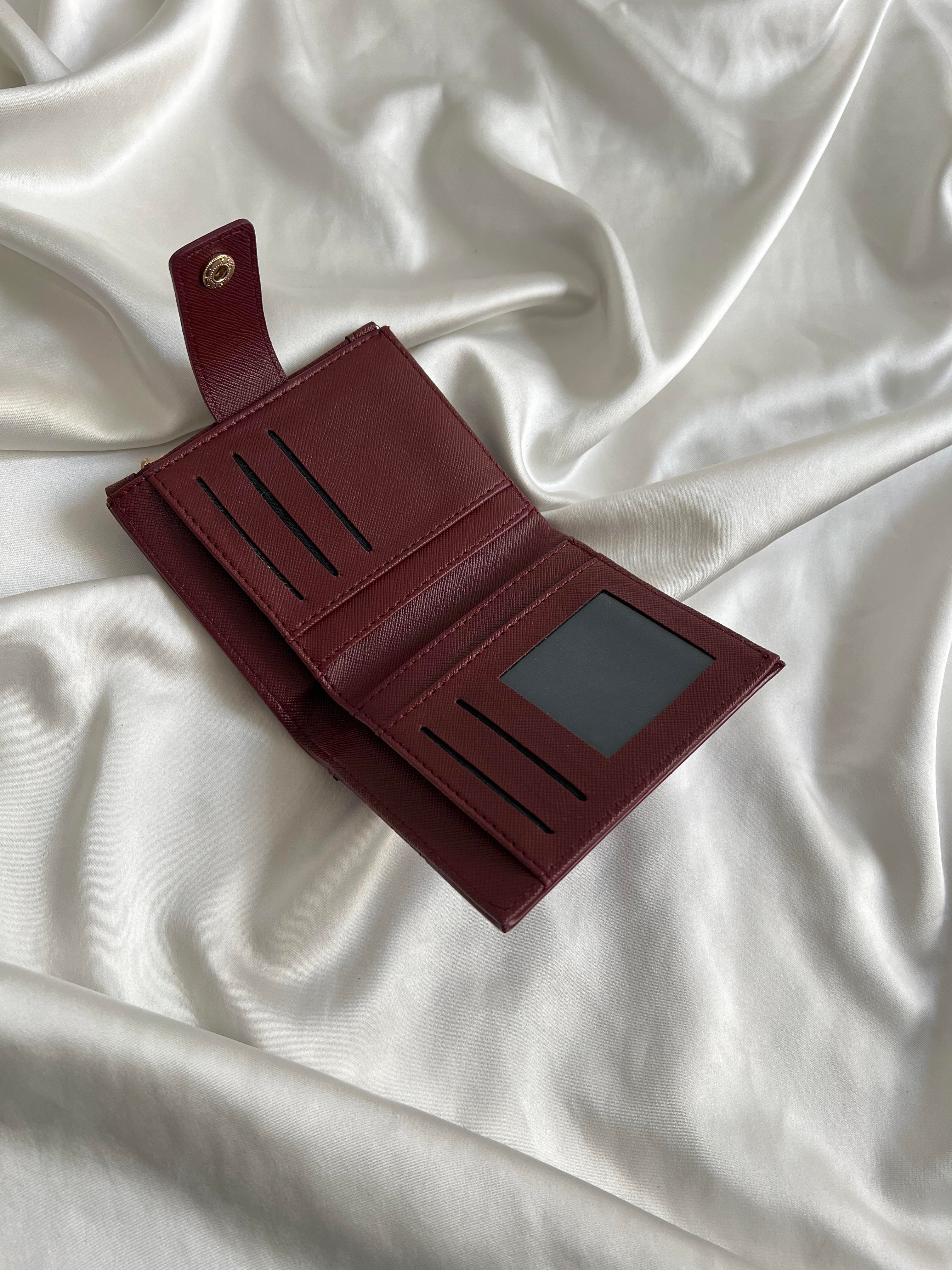 Wallet Model Cüzdan 1 Bordo