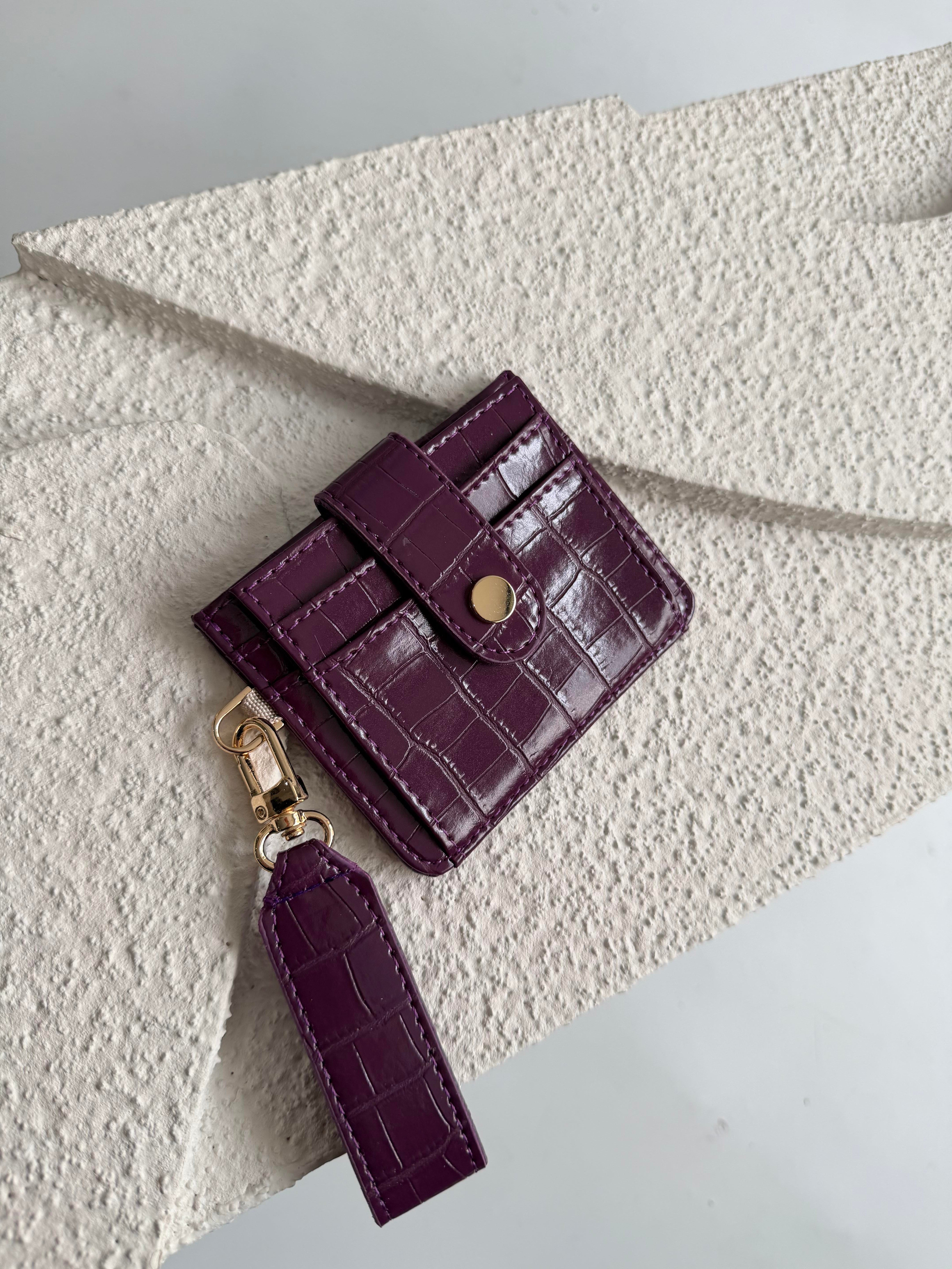 Wallet Model Cüzdan 5 Mor