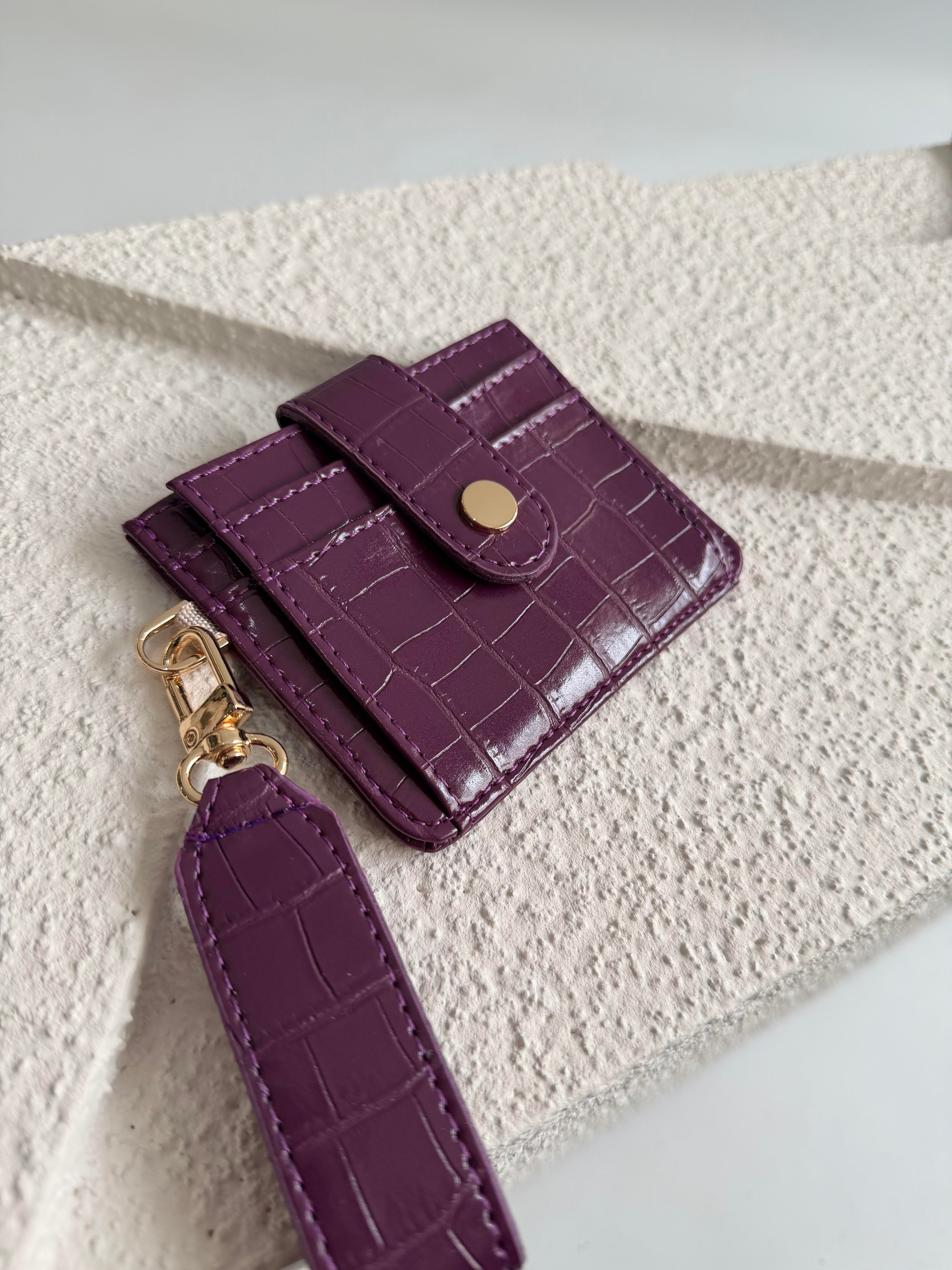 Wallet Model Cüzdan 5 Mor
