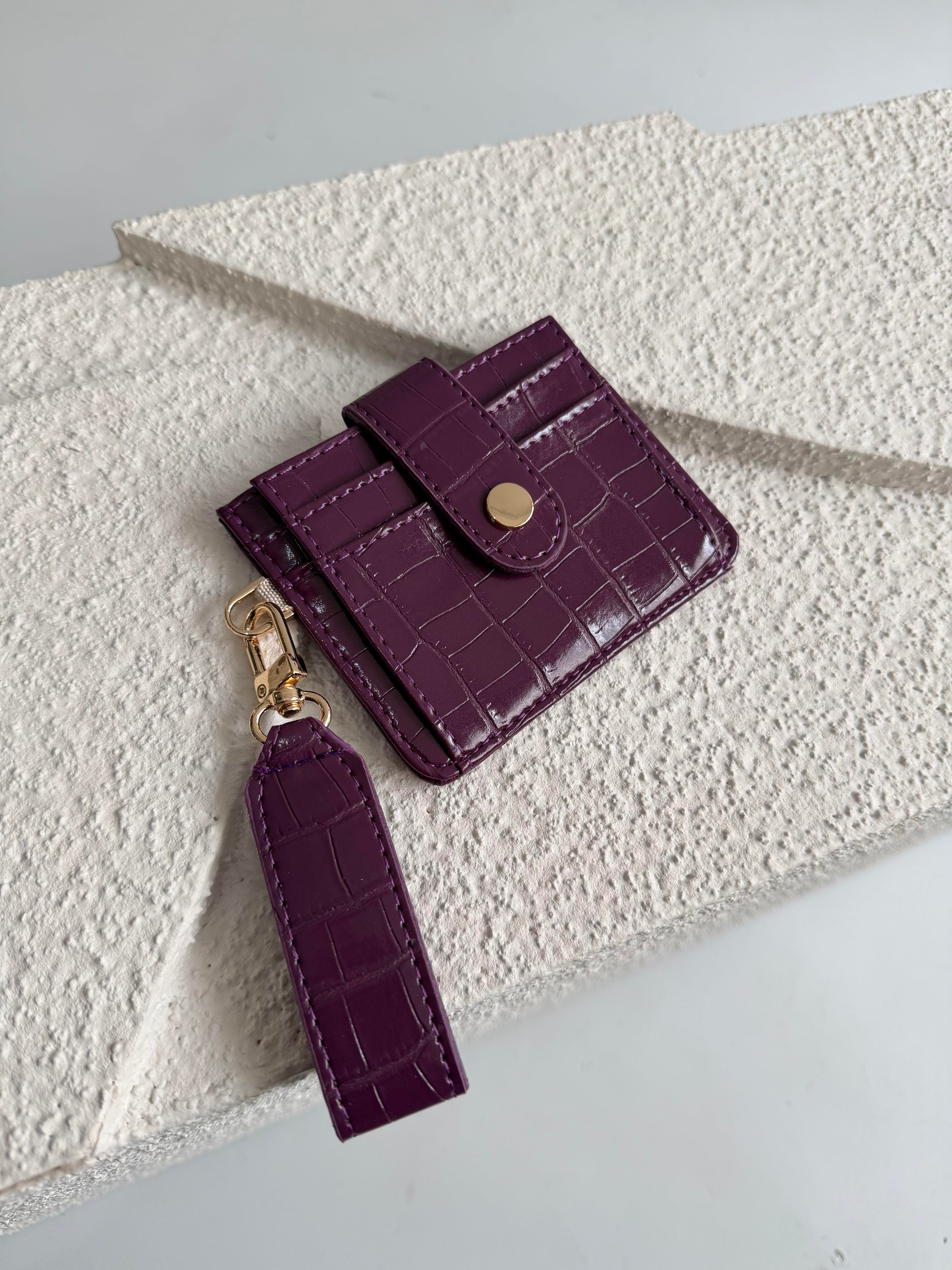 Wallet Model Cüzdan 5 Mor