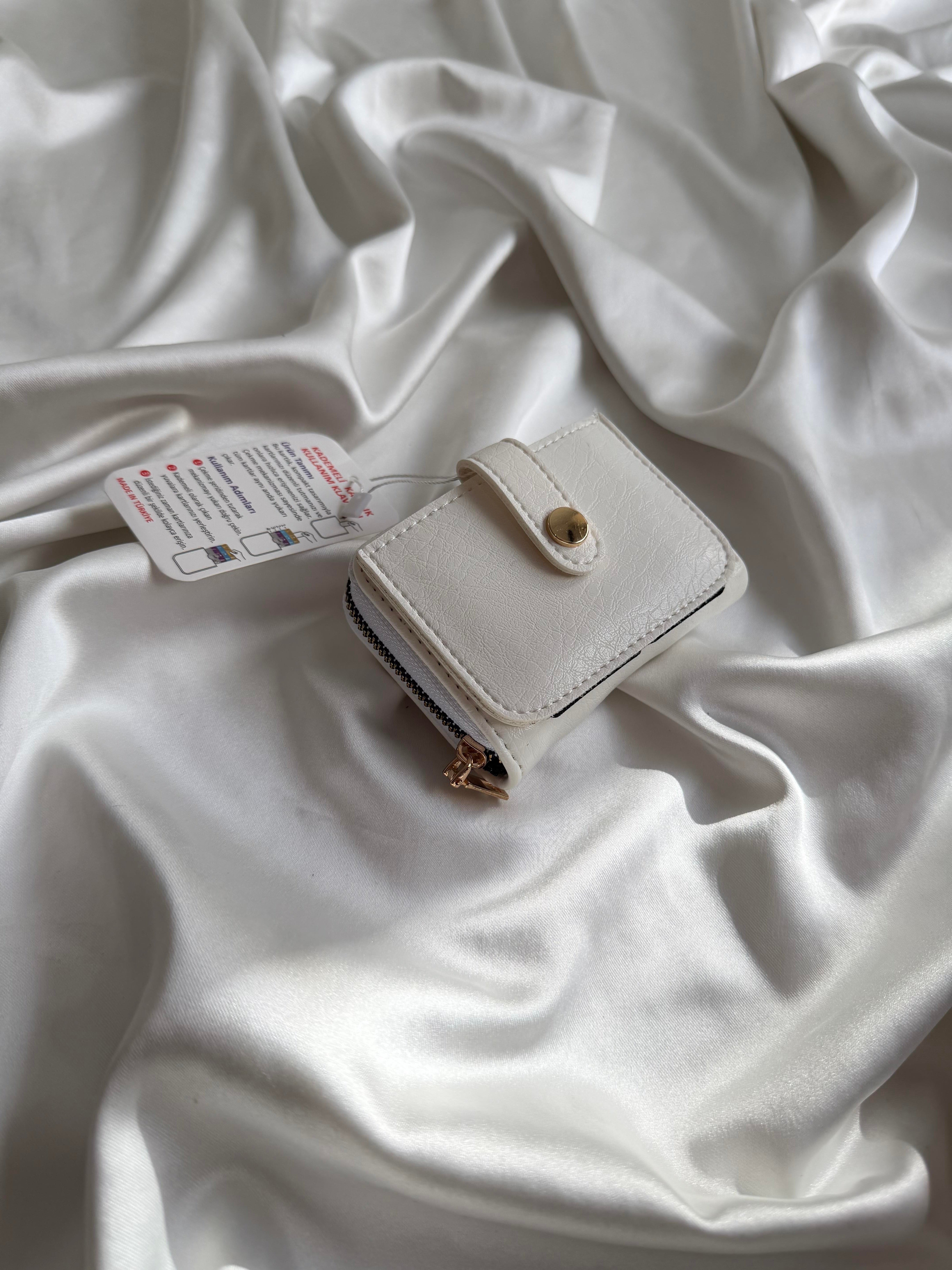 Wallet Model Cüzdan 6 Beyaz