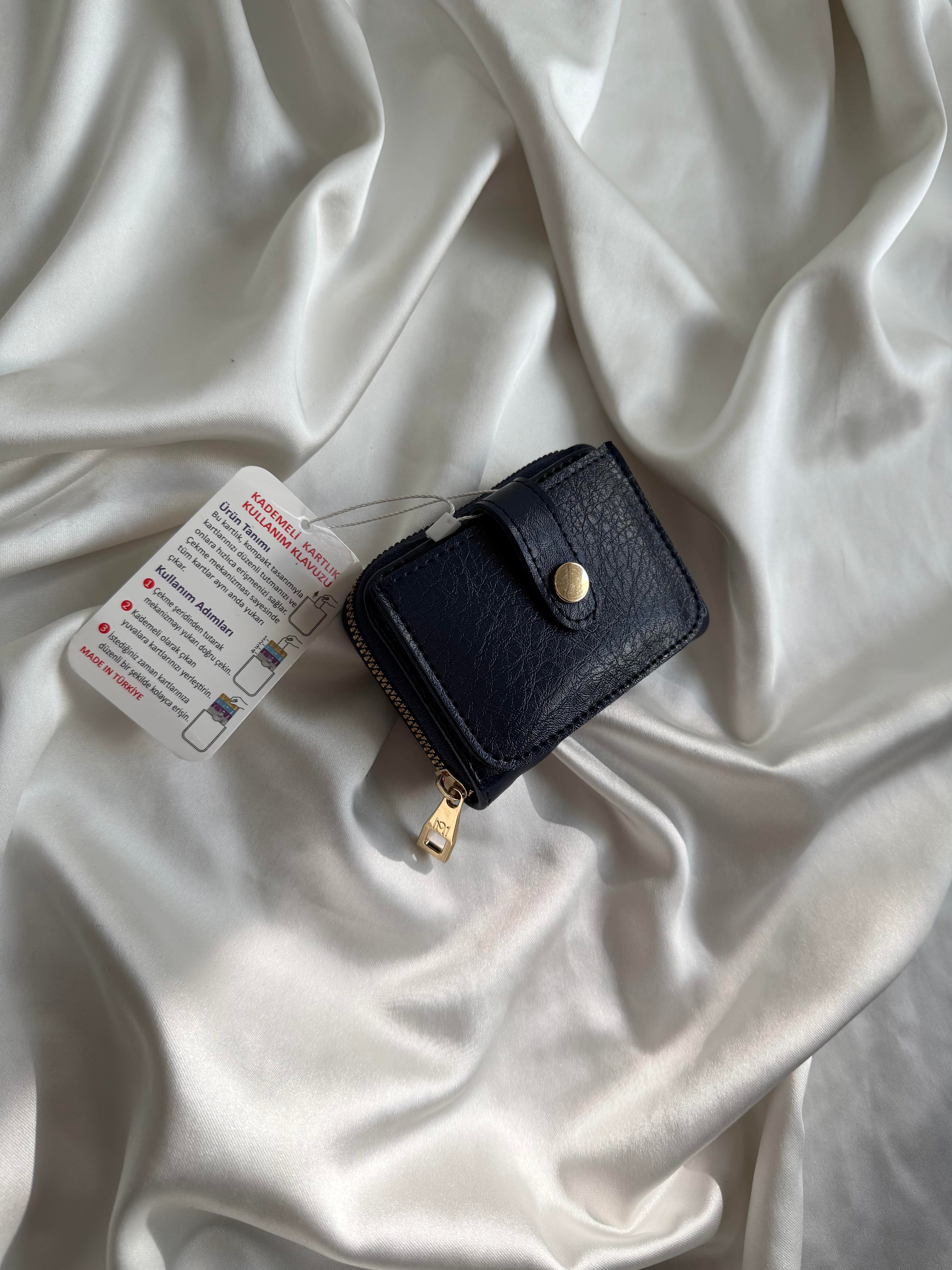 Wallet Model Cüzdan 6 Lacivert