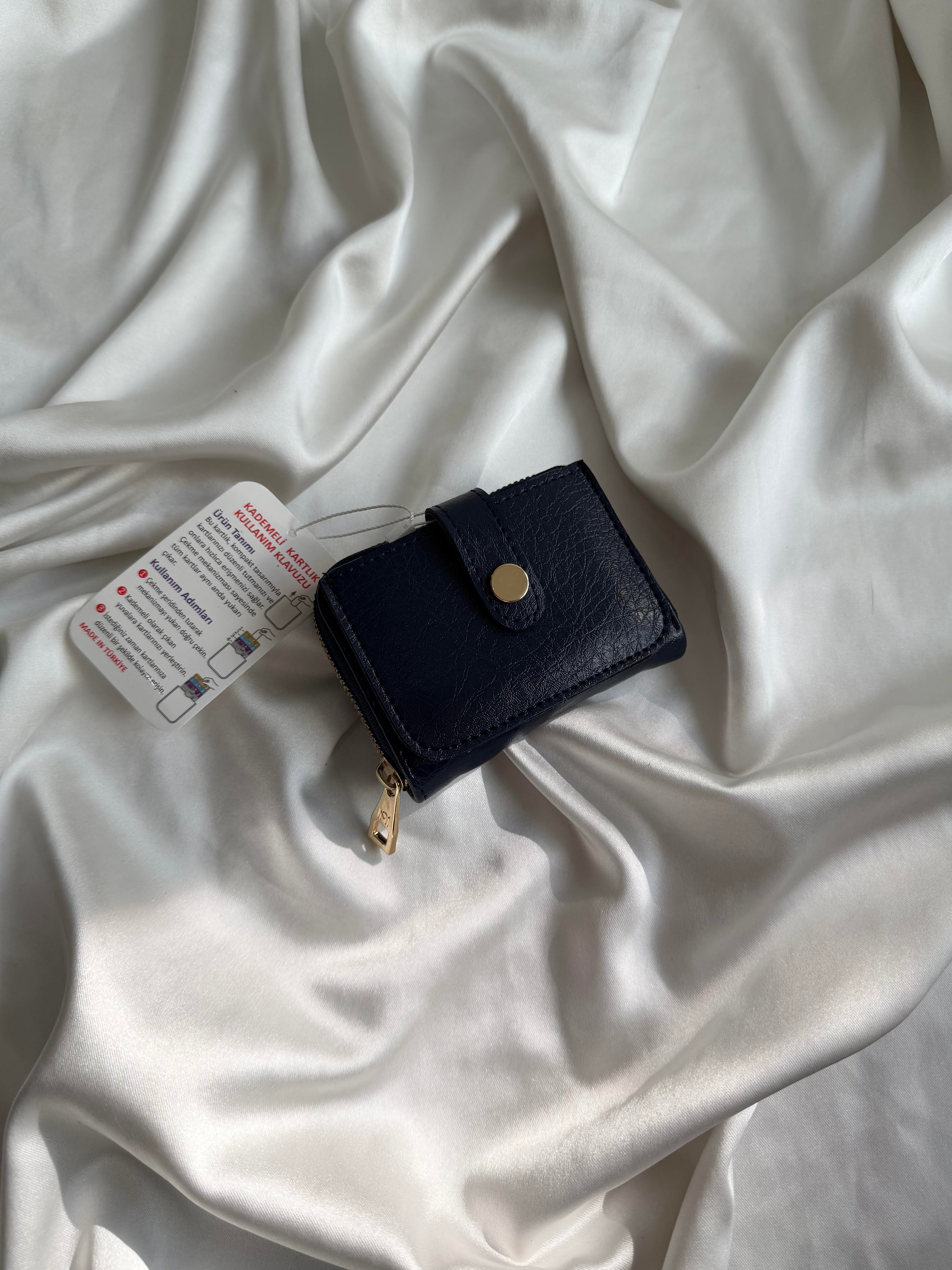 Wallet Model Cüzdan 6 Lacivert