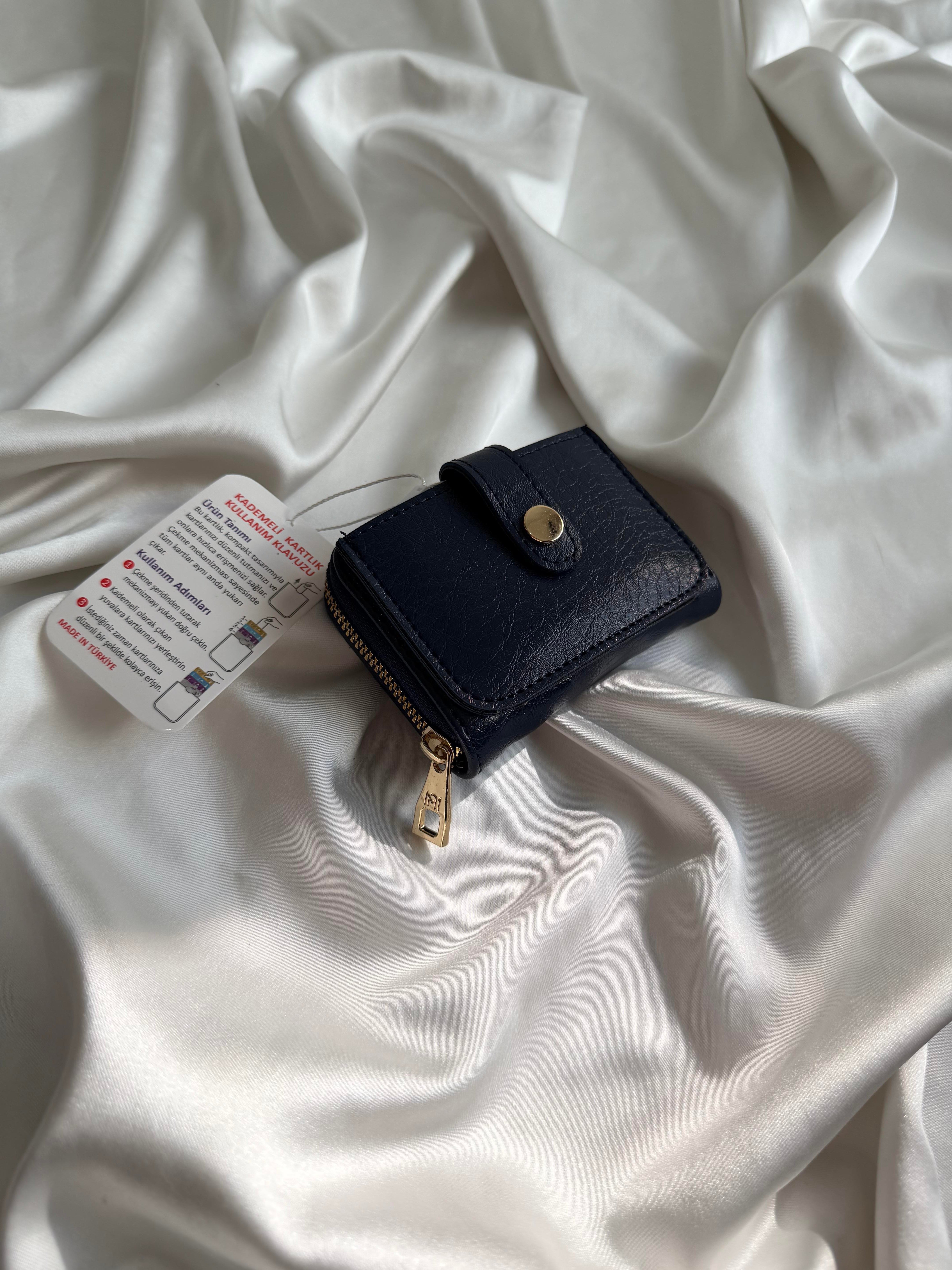 Wallet Model Cüzdan 6 Lacivert