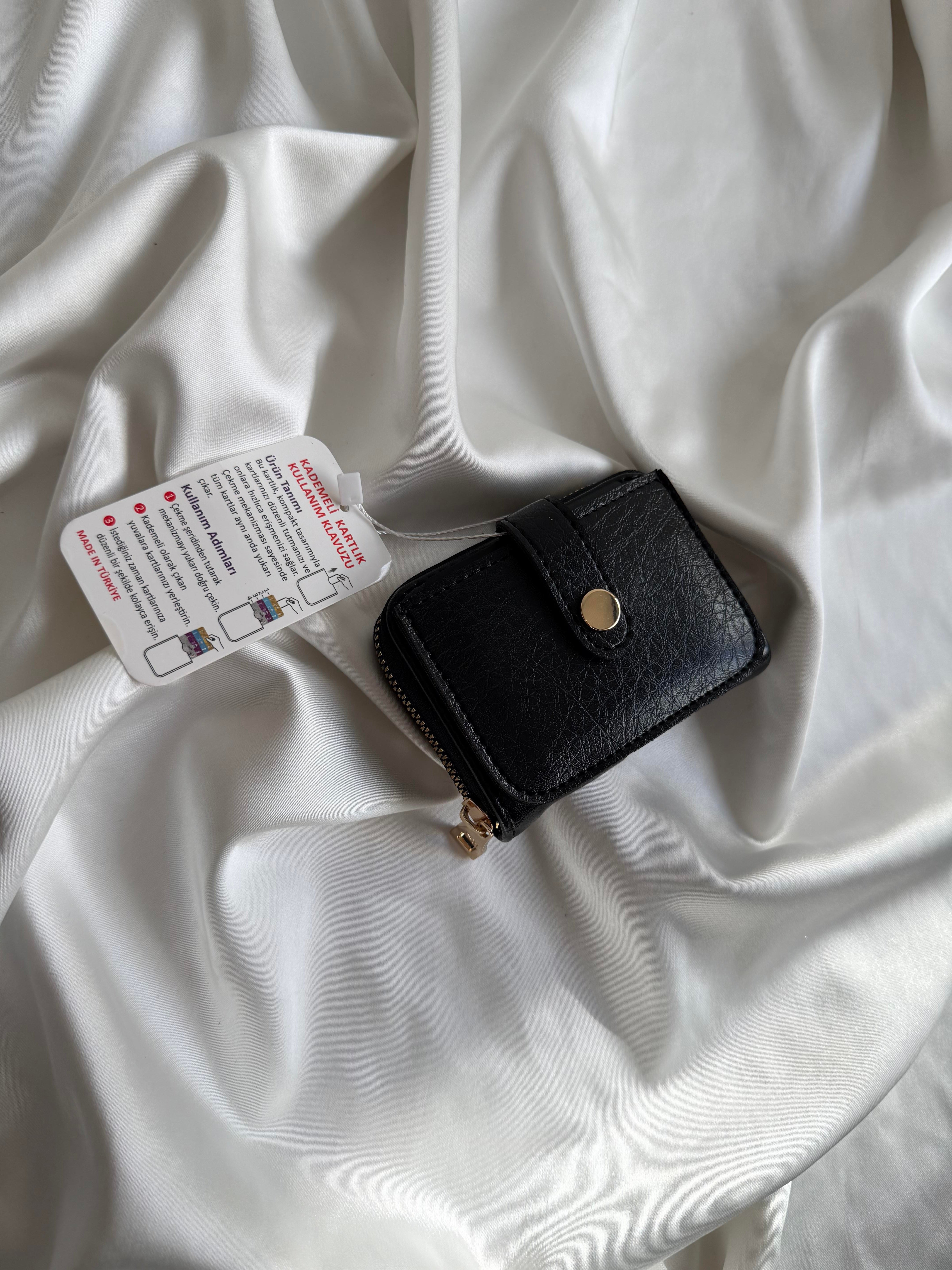 Wallet Model Cüzdan 6 Siyah