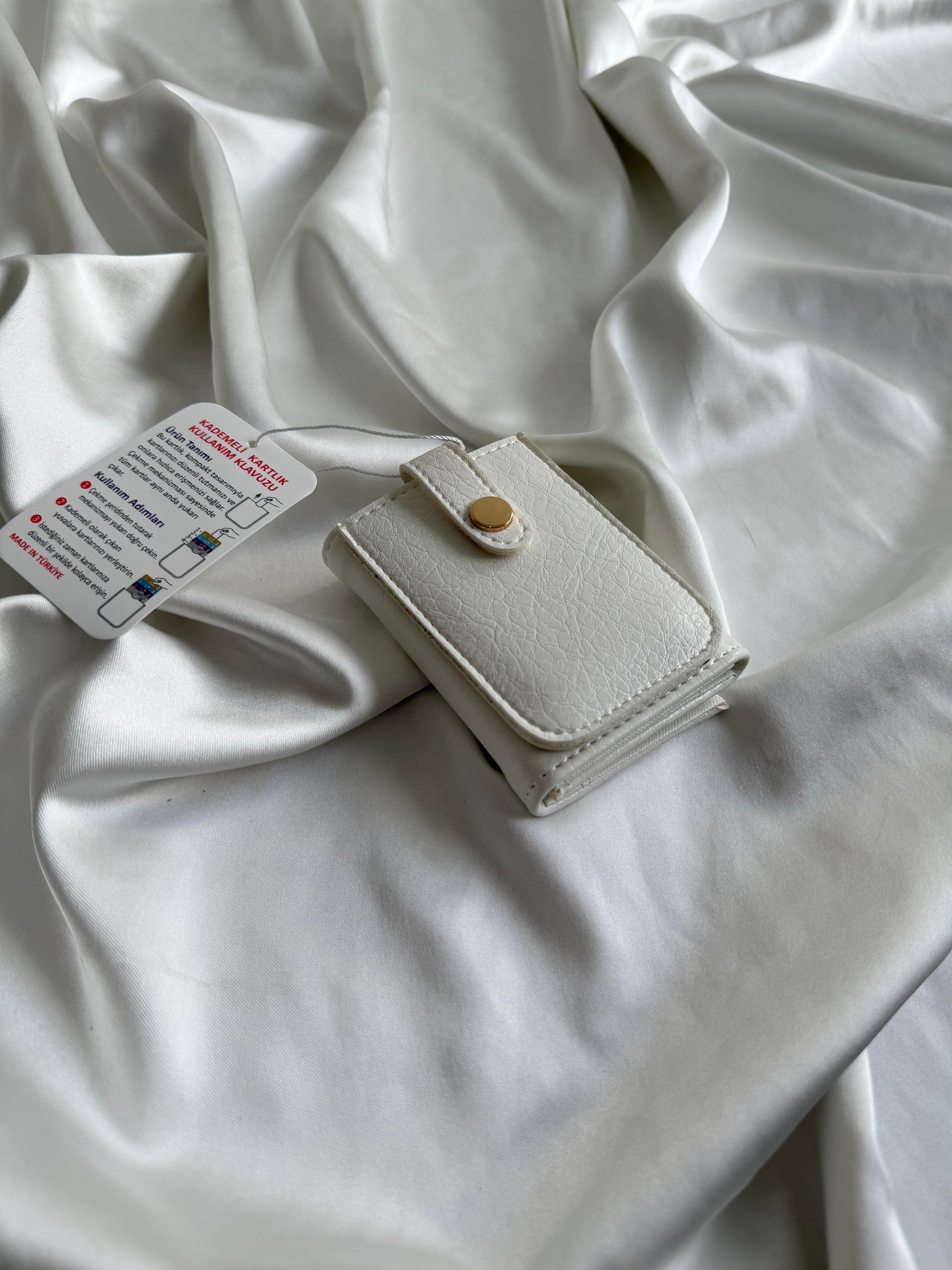 Wallet Model Cüzdan 7 Beyaz