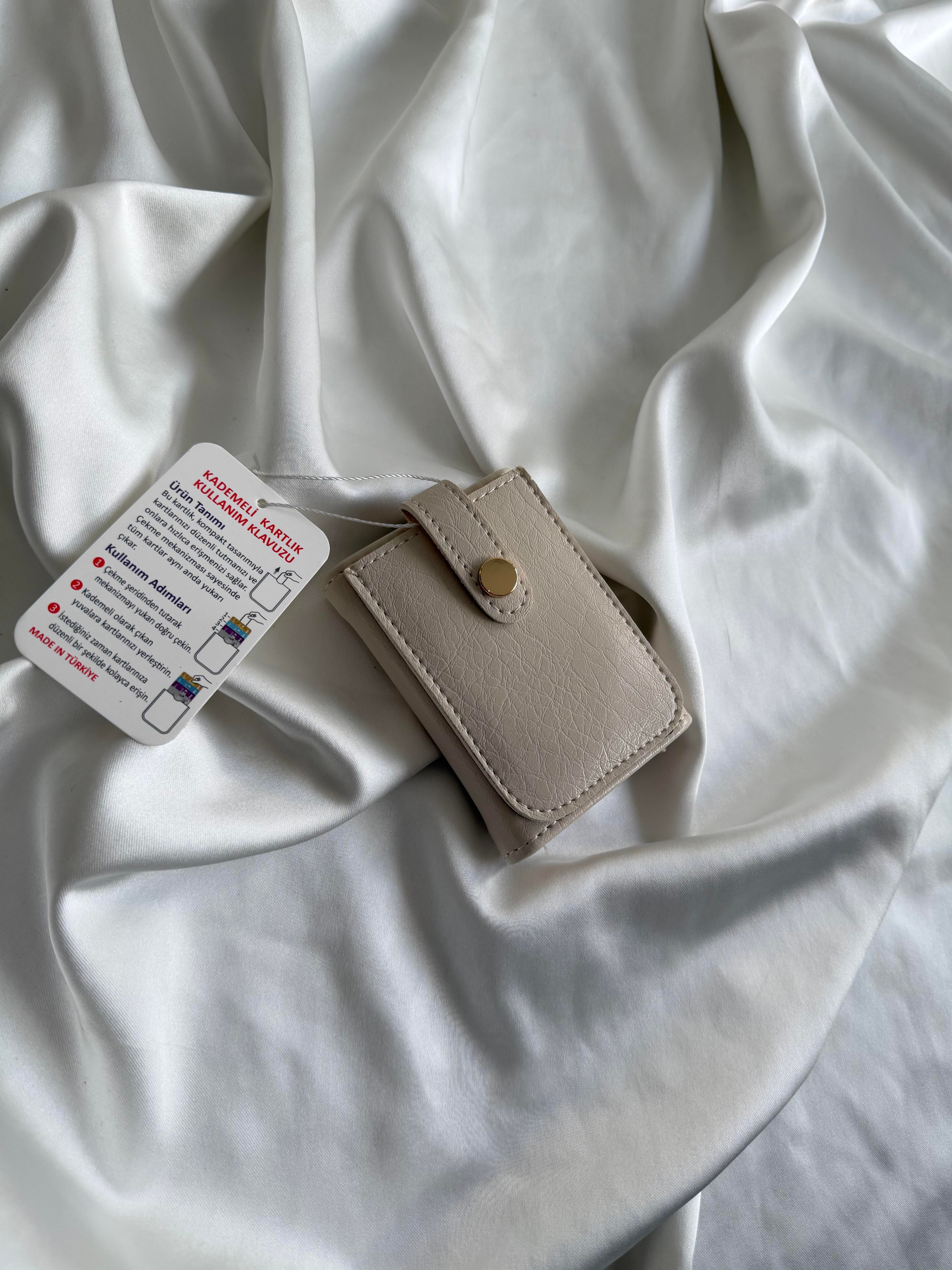Wallet Model Cüzdan 7 Krem