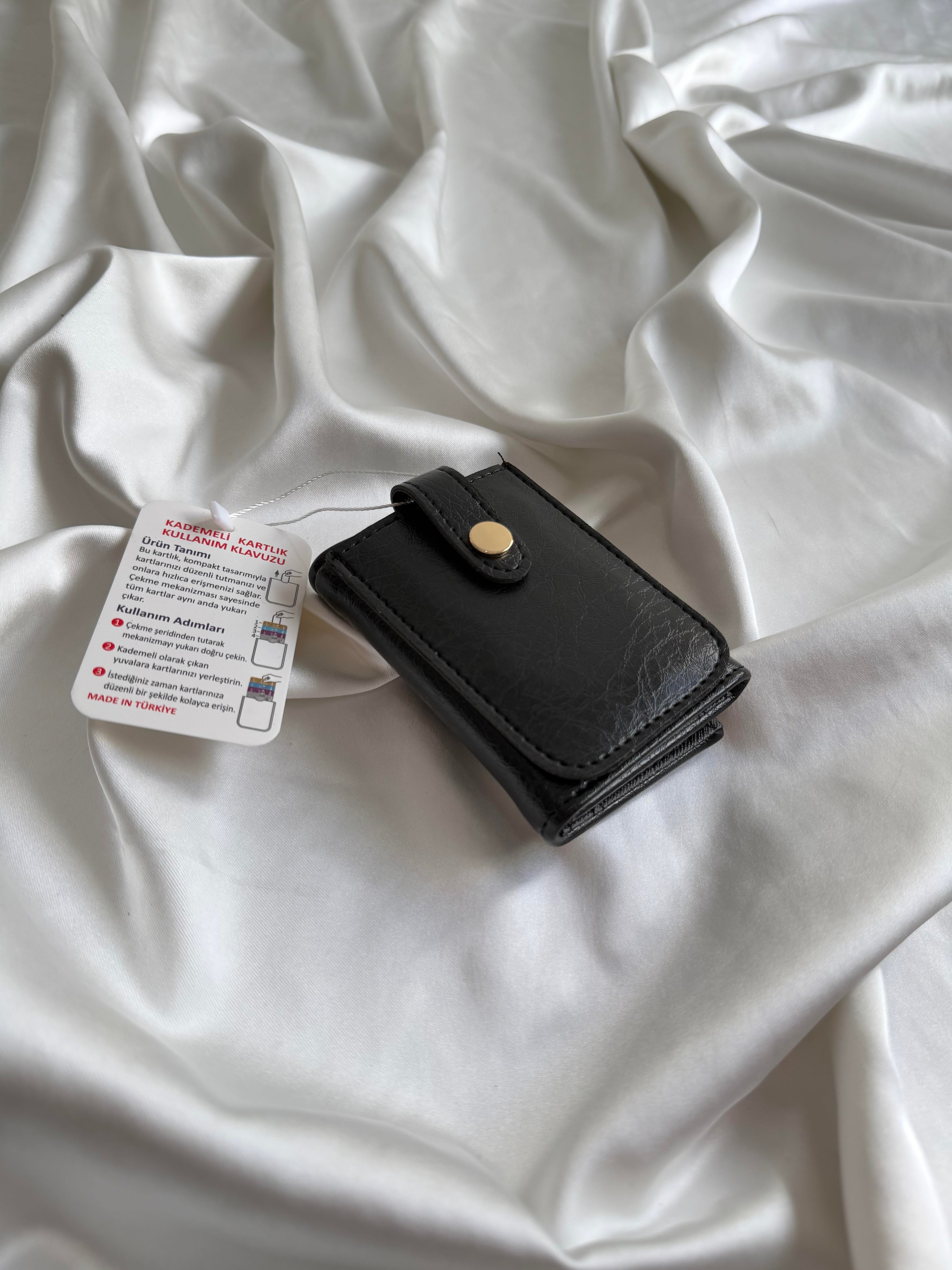 Wallet Model Cüzdan 7 Siyah
