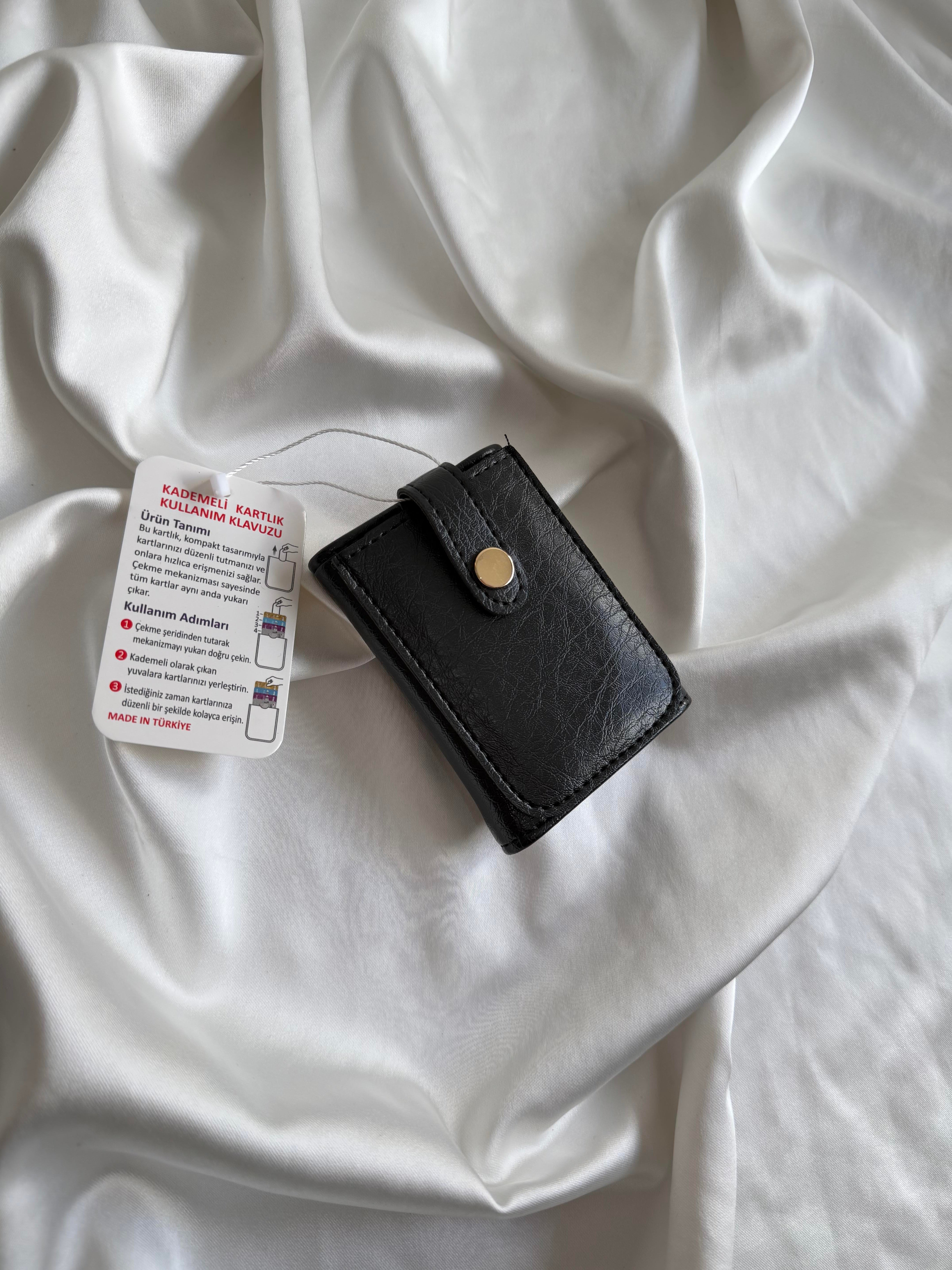 Wallet Model Cüzdan 7 Siyah