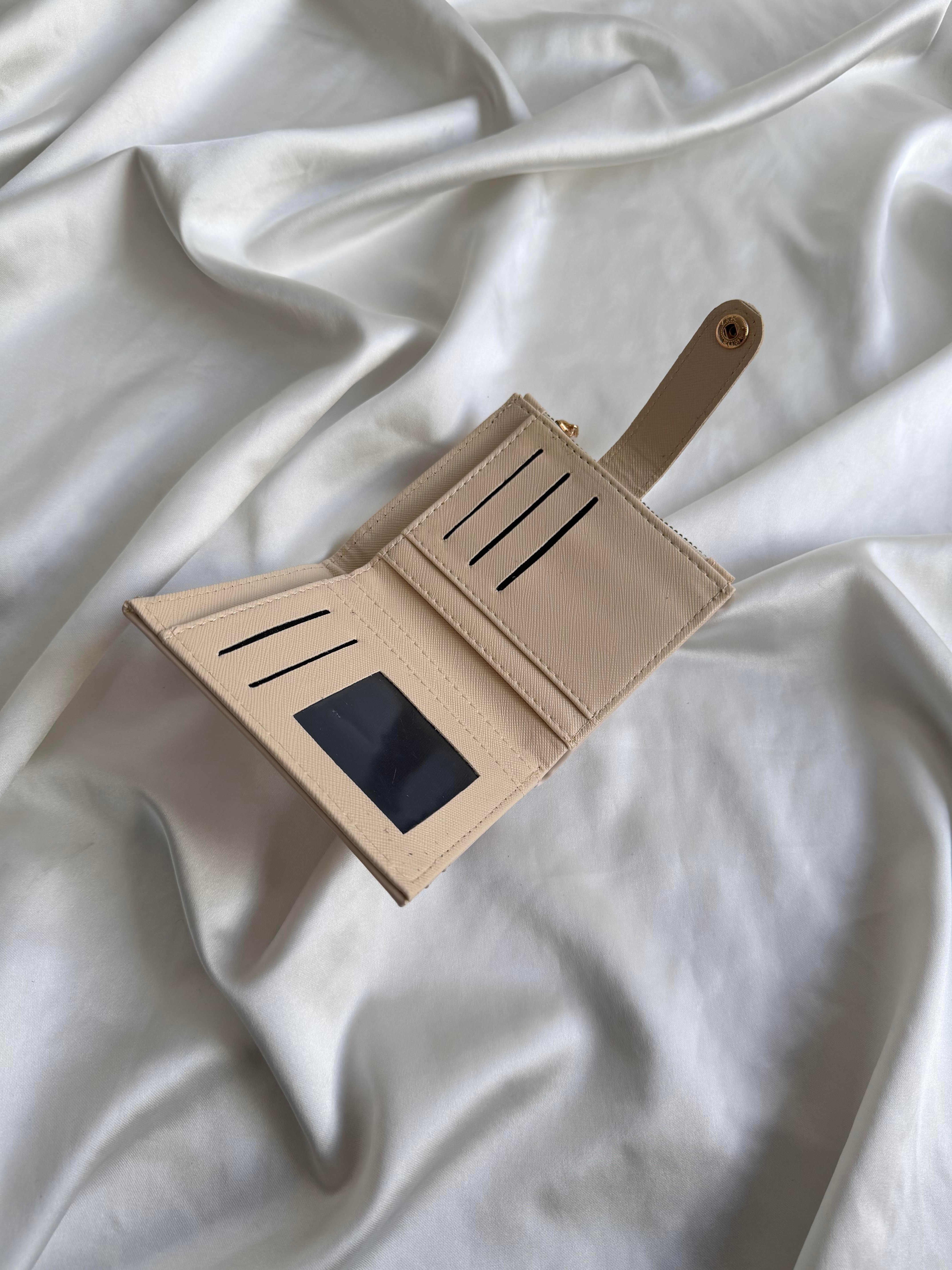Wallet Model Cüzdan 8 Krem