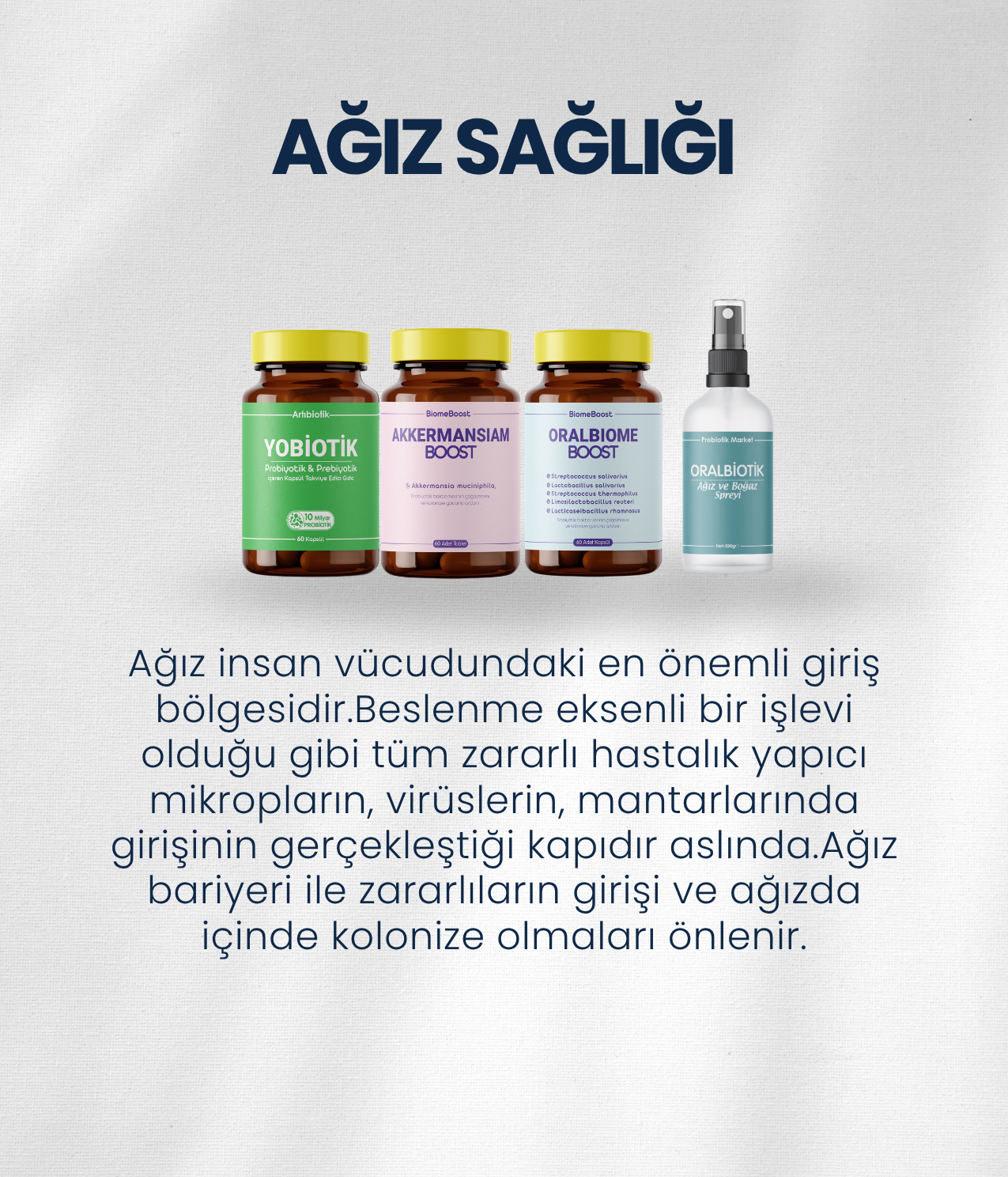 Ağız Sağlığı Probiyotik Seti