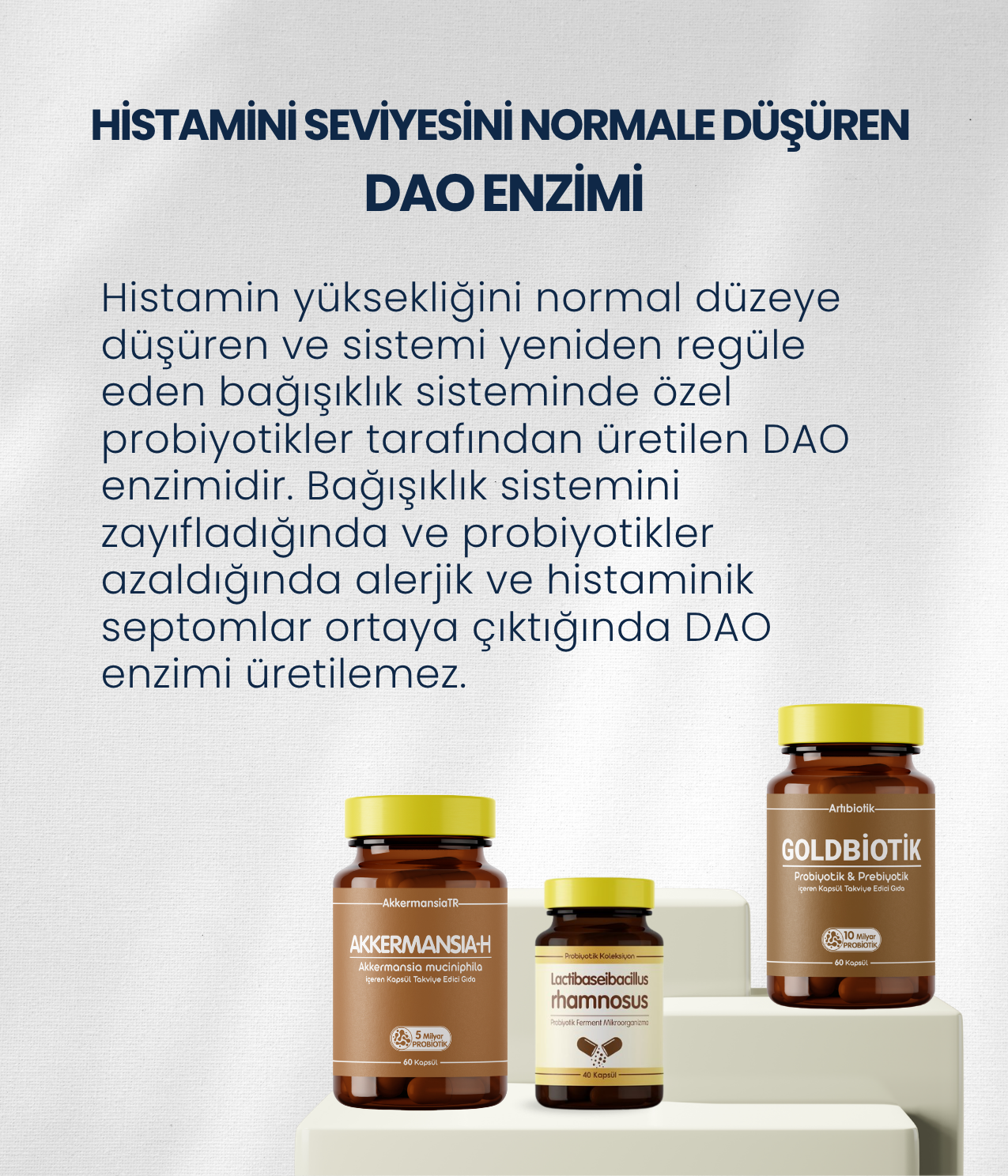 Alerjik/Histaminik Probiyotik Seti