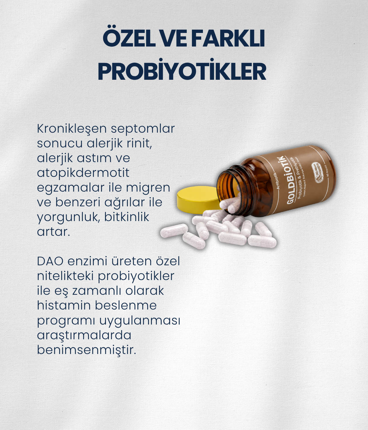 Alerjik/Histaminik Probiyotik Seti