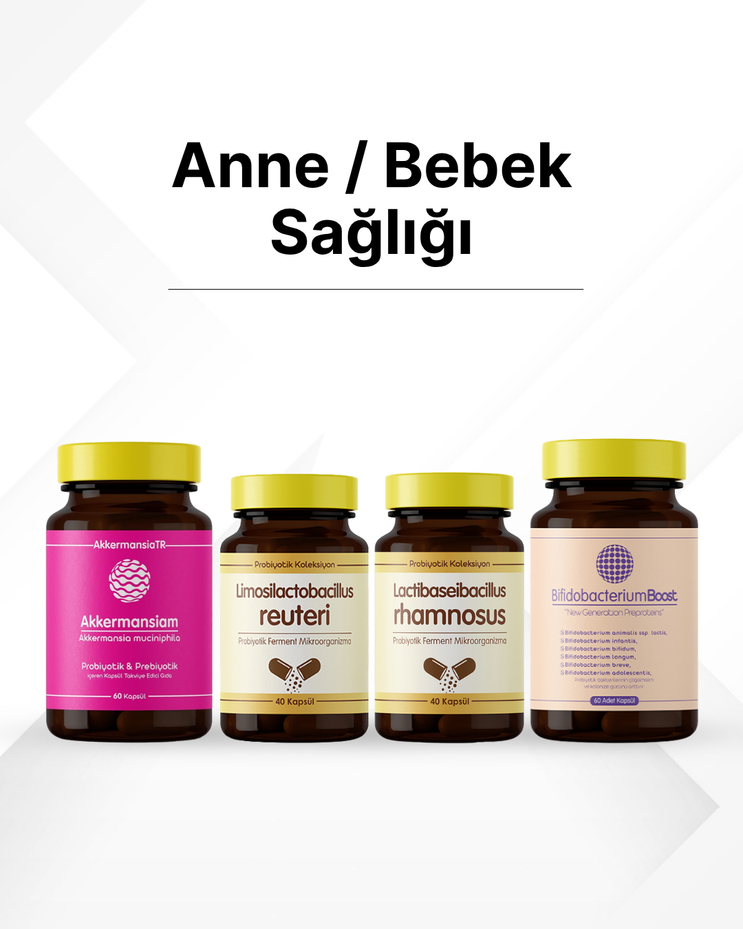 Anne/Bebek Sağlığı Probiyotik Seti