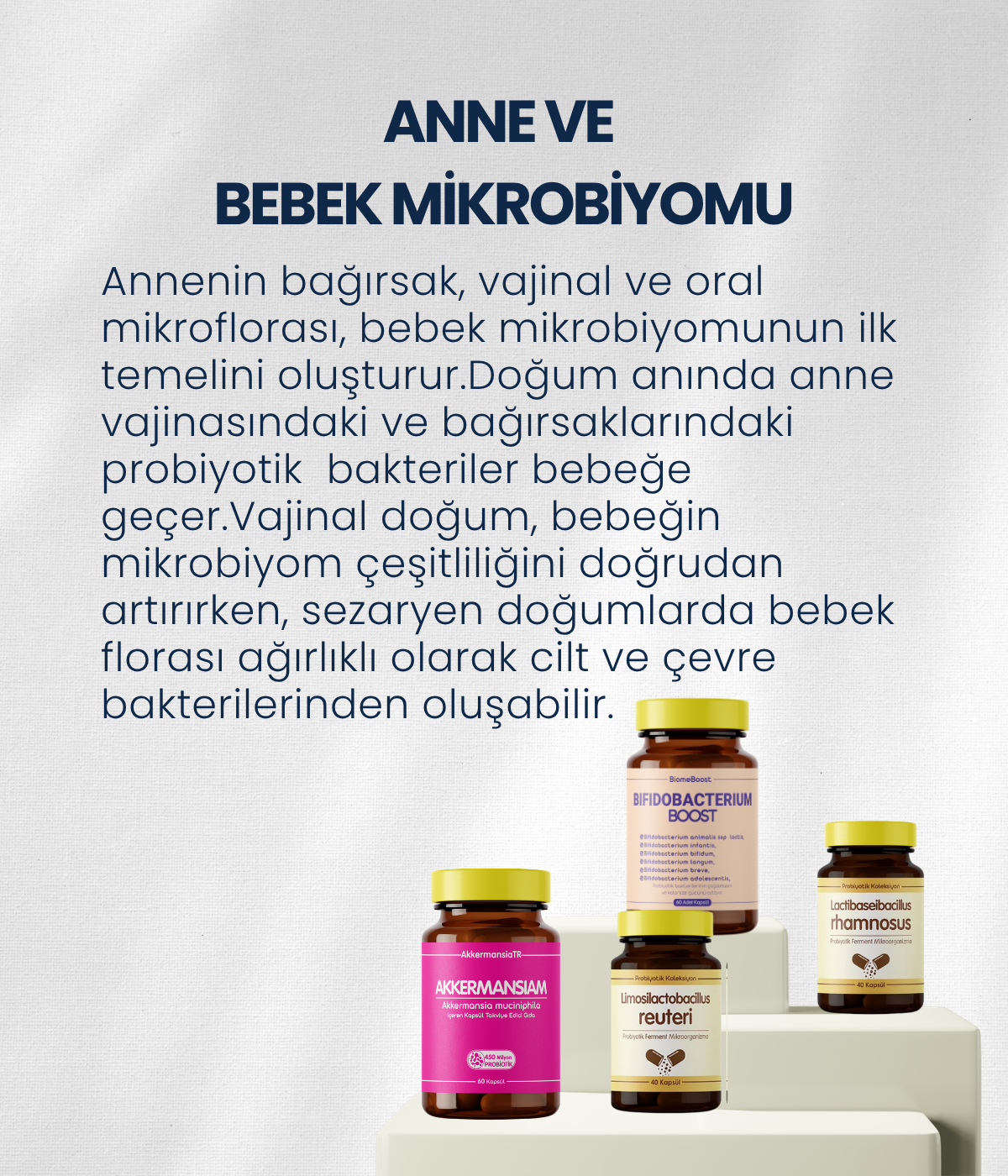 Anne/Bebek Sağlığı Probiyotik Seti