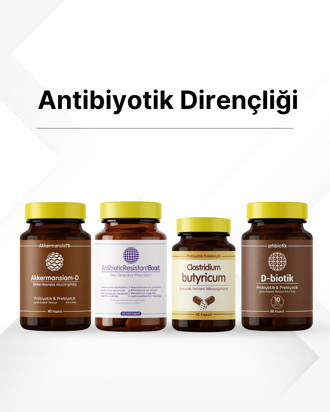 Antibiyotik Dirençliği Probiyotik Seti
