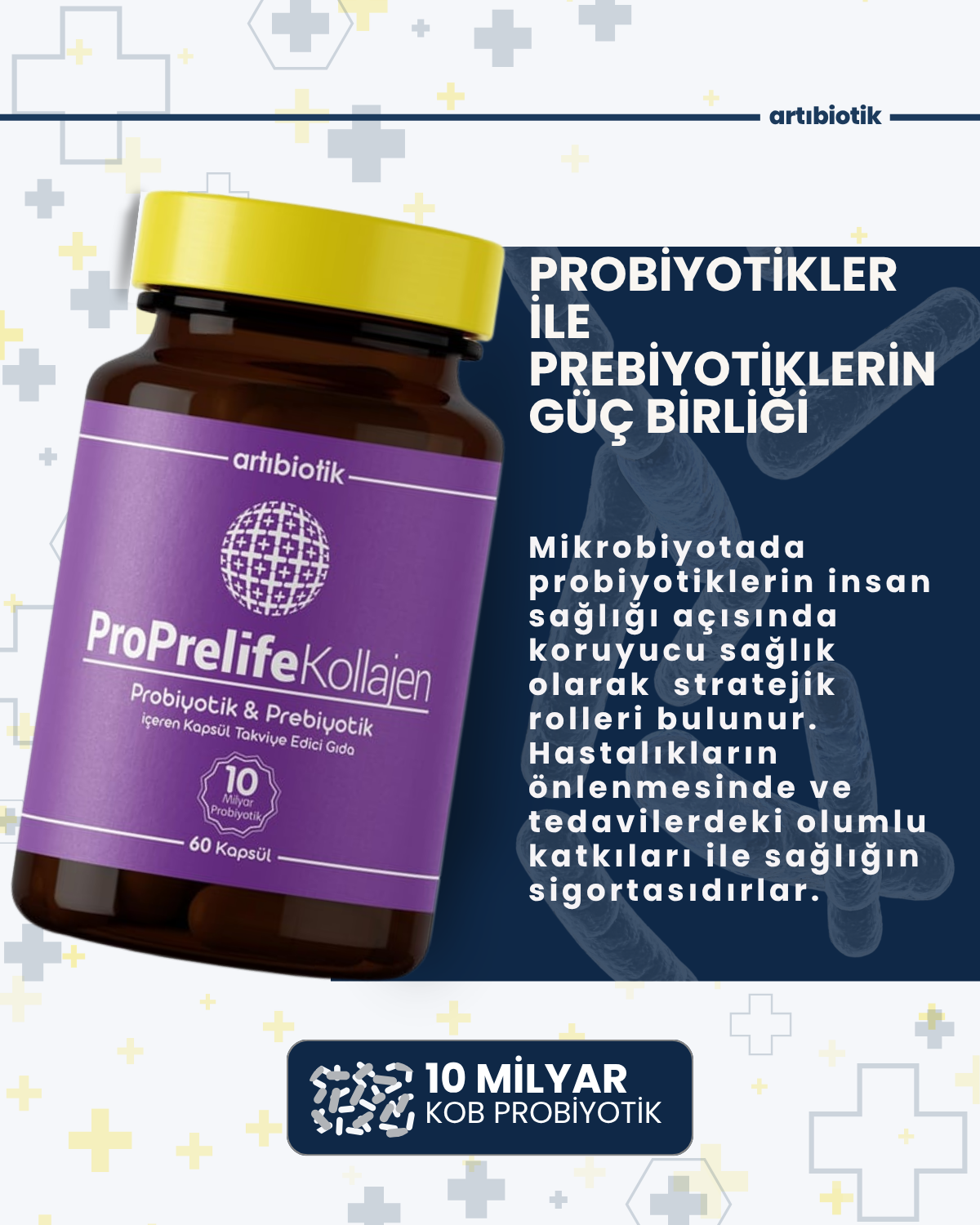 Artıbiotik Proprelife Kollajen (60 Kapsül)