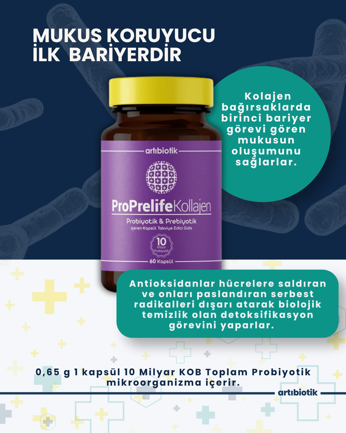 Artıbiotik Proprelife Kollajen (60 Kapsül)