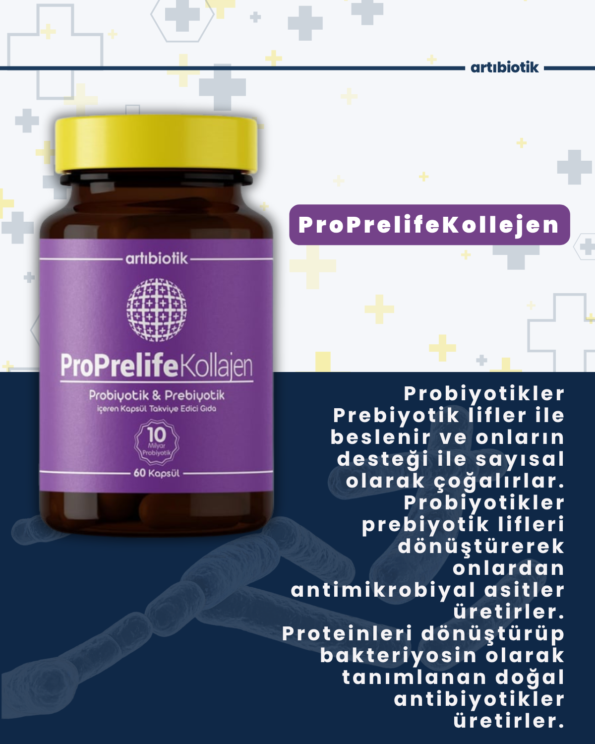Artıbiotik Proprelife Kollajen (60 Kapsül)