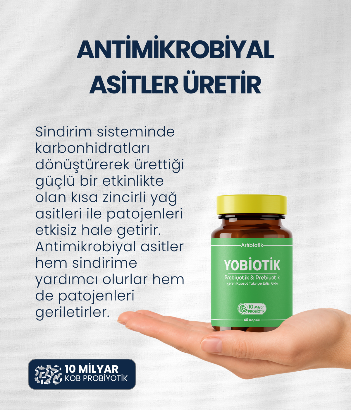 Artıbiotik Yobiotik(60Kapsül)