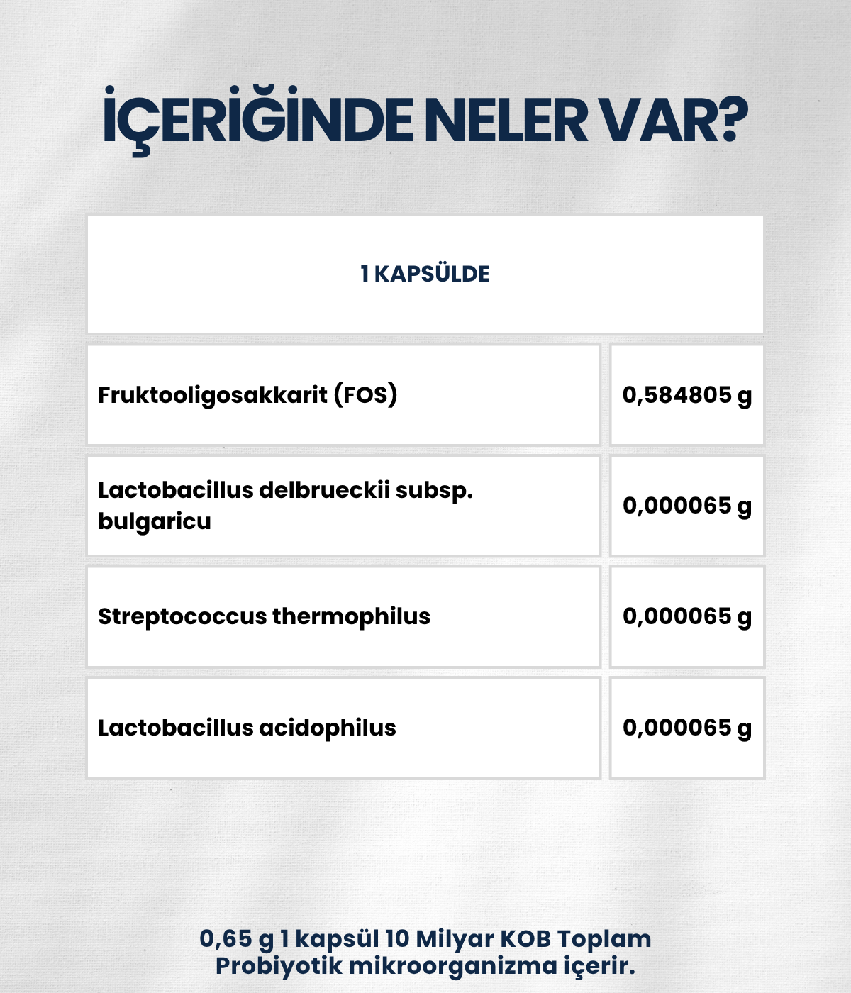 Artıbiotik Yobiotik(60Kapsül)