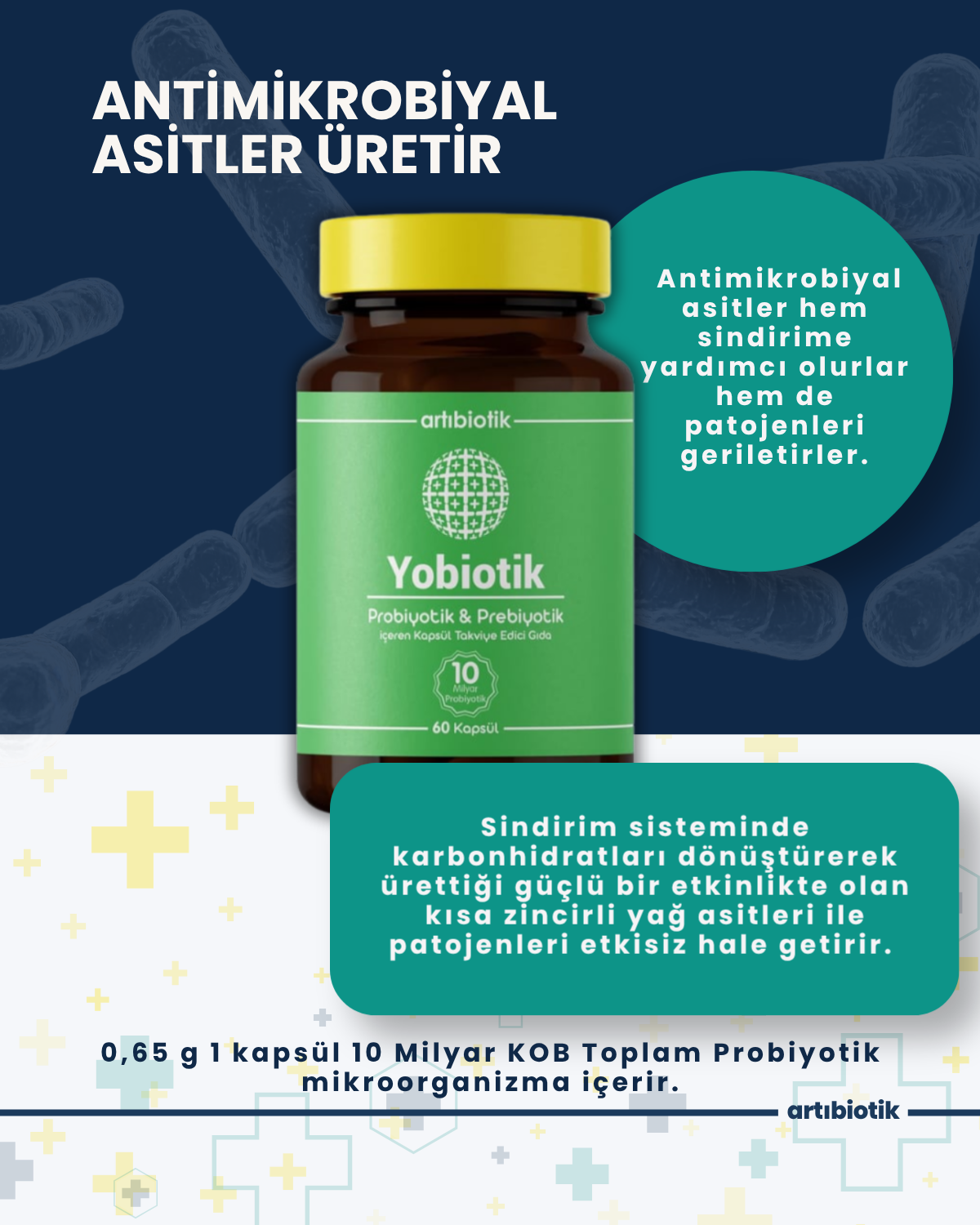 Artıbiotik Yobiotik(60Kapsül)