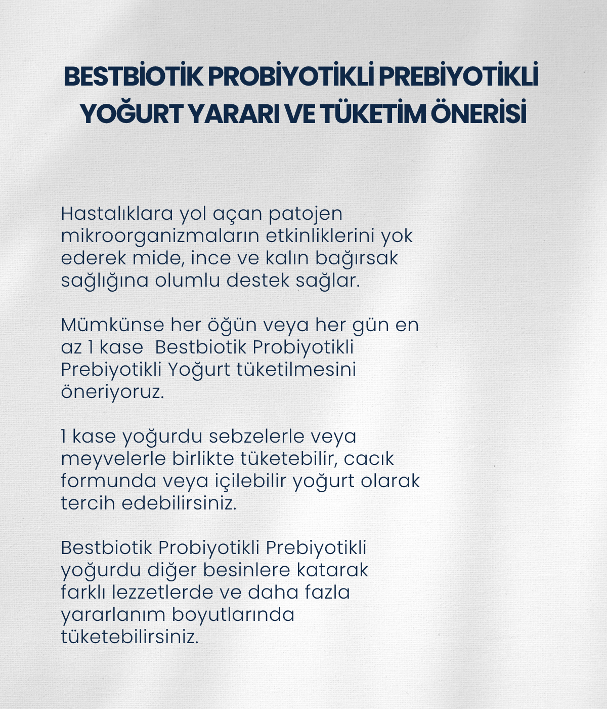 Bestbiotik Yoğurt Mayası (30 Kapsül)