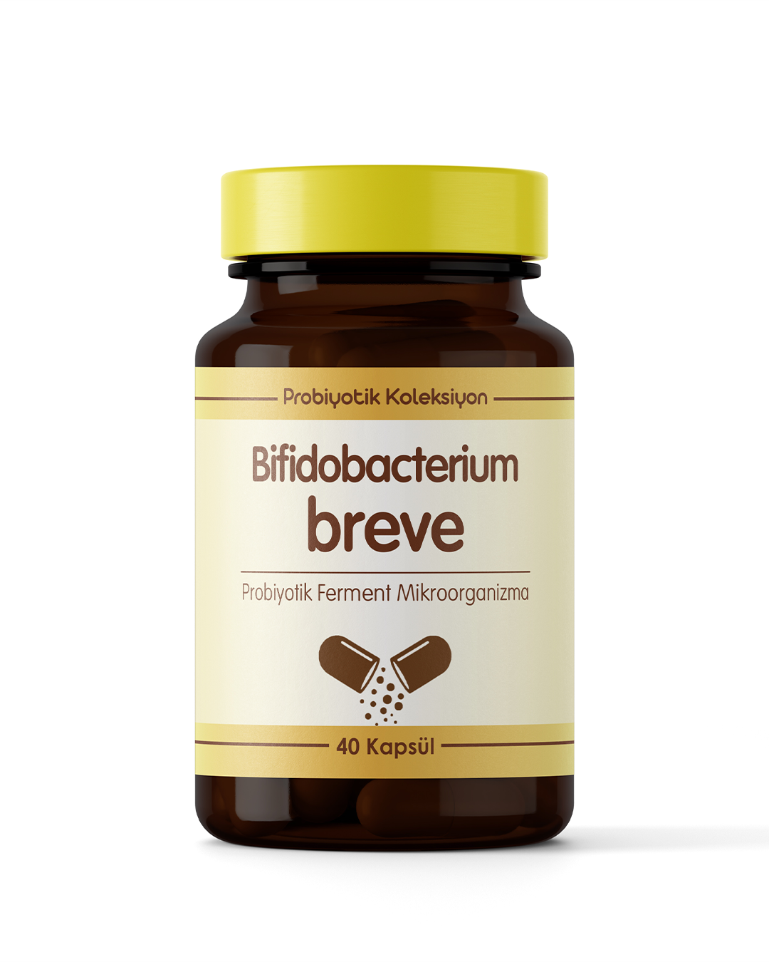 Bifidobacterium breve ( 40 Kapsül )