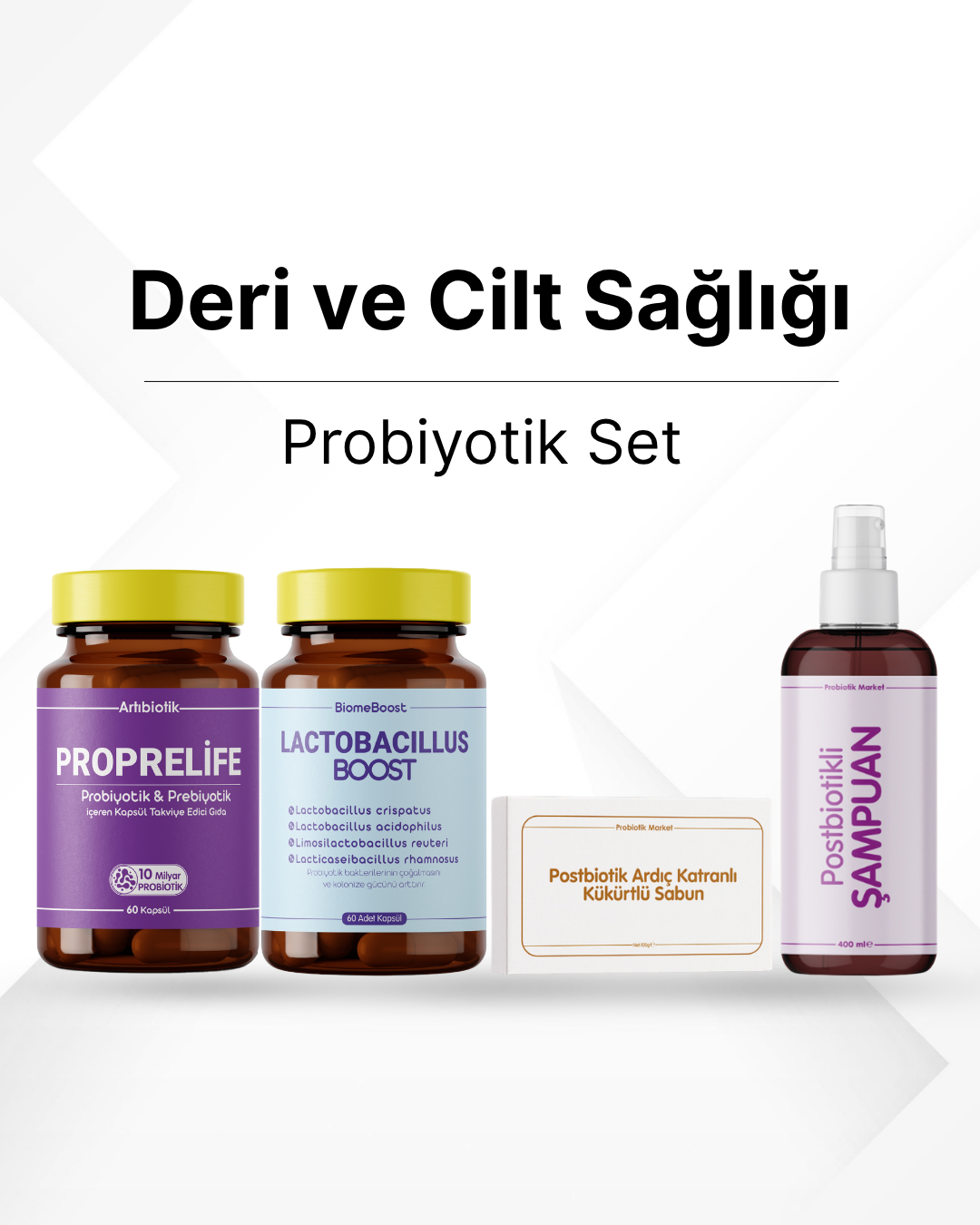 Deri ve Cilt Sağlığı Probiyotik Seti
