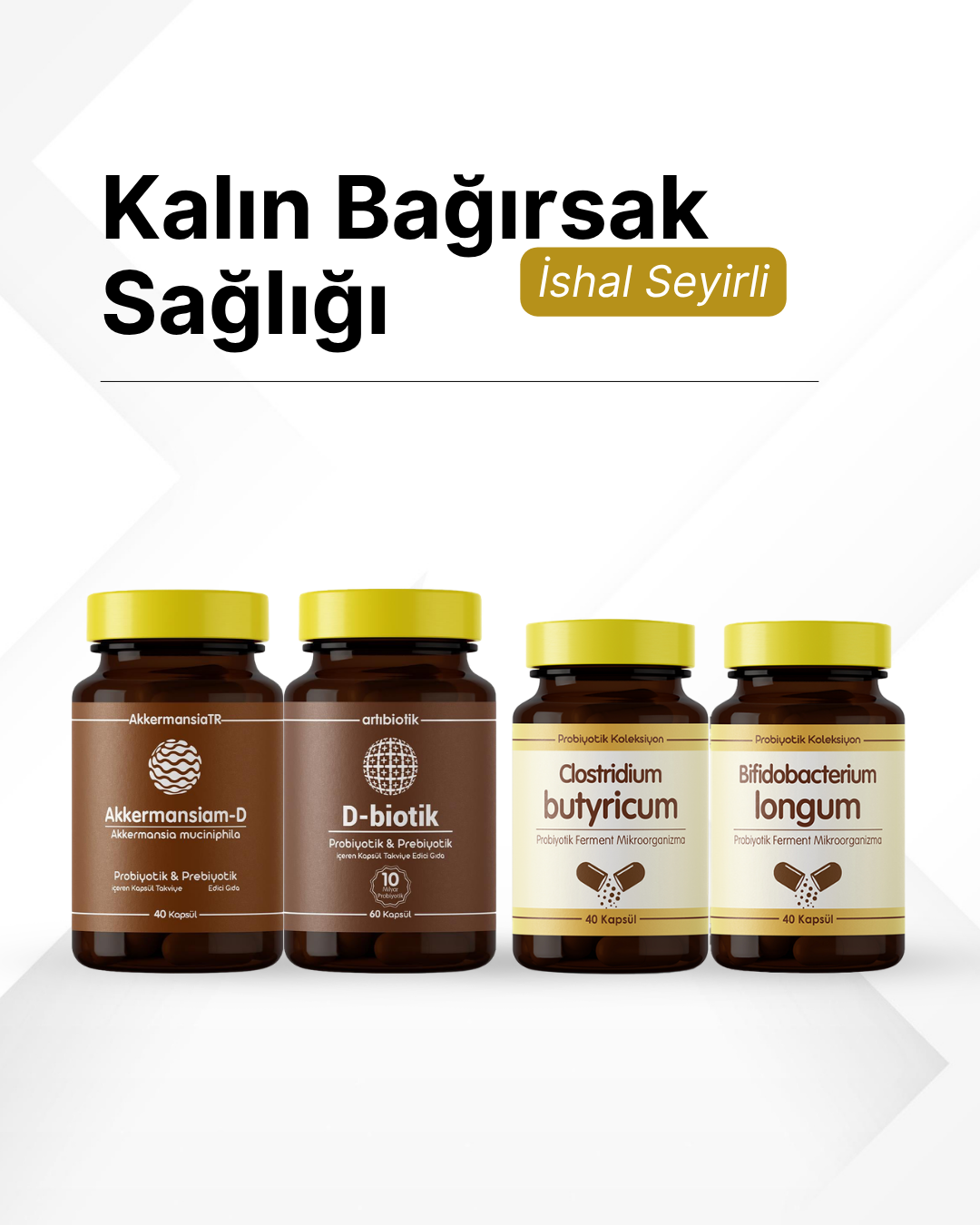 Kalın Bağırsak Sağlığı Probiyotik Seti 2