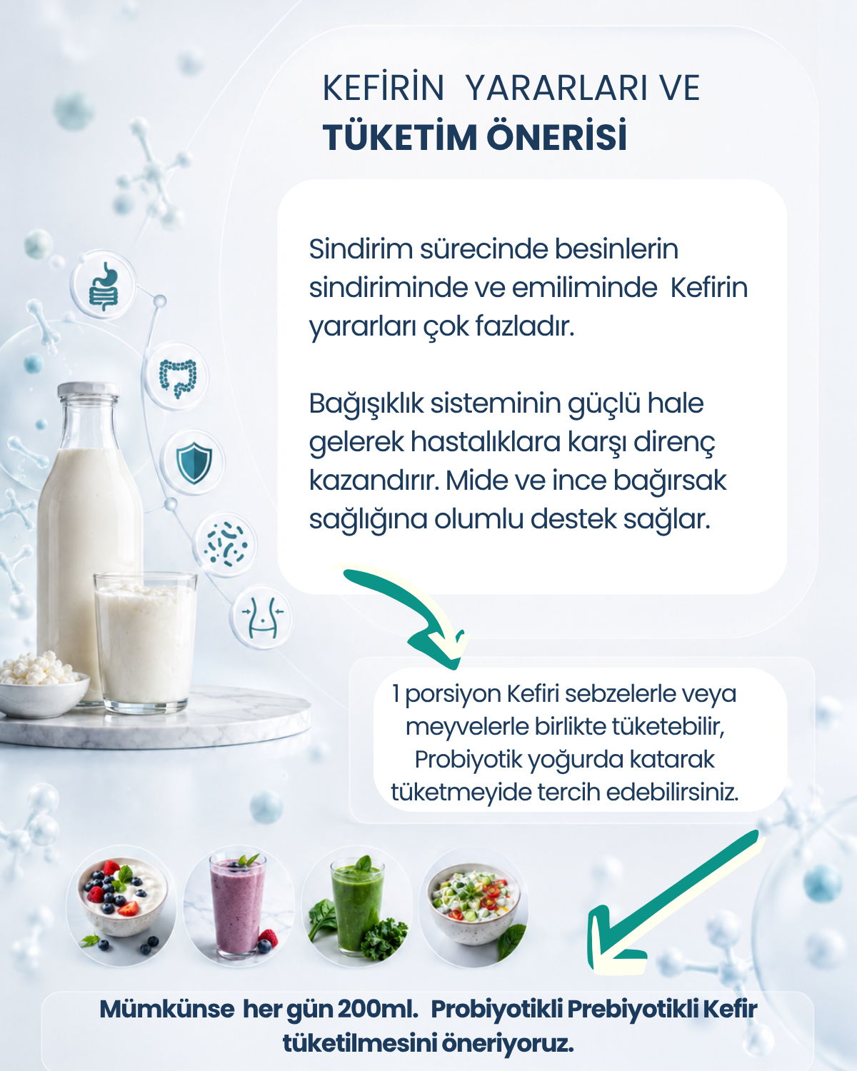 Kefir Mayası 10 Kapsül