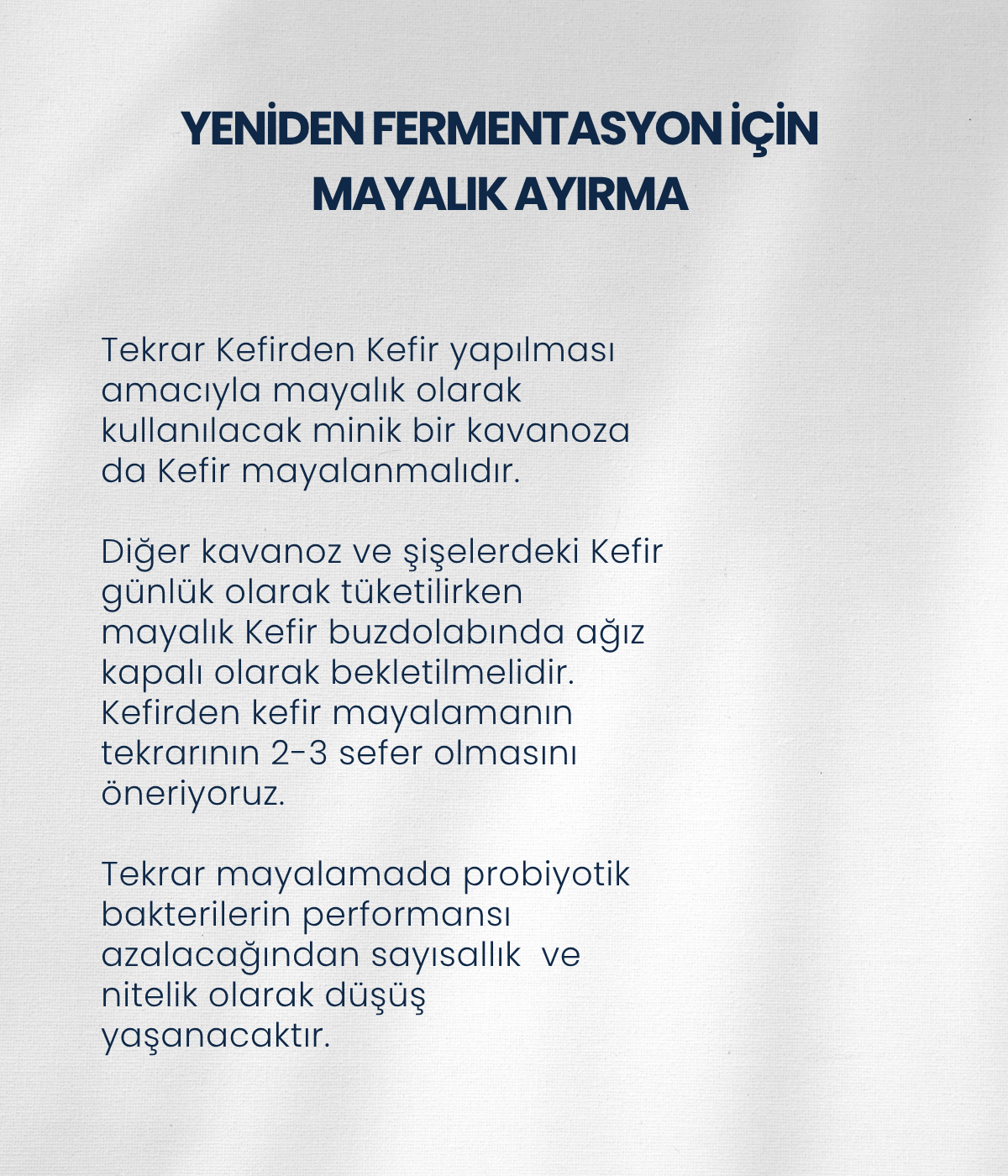 Kefir Mayası 10 Kapsül