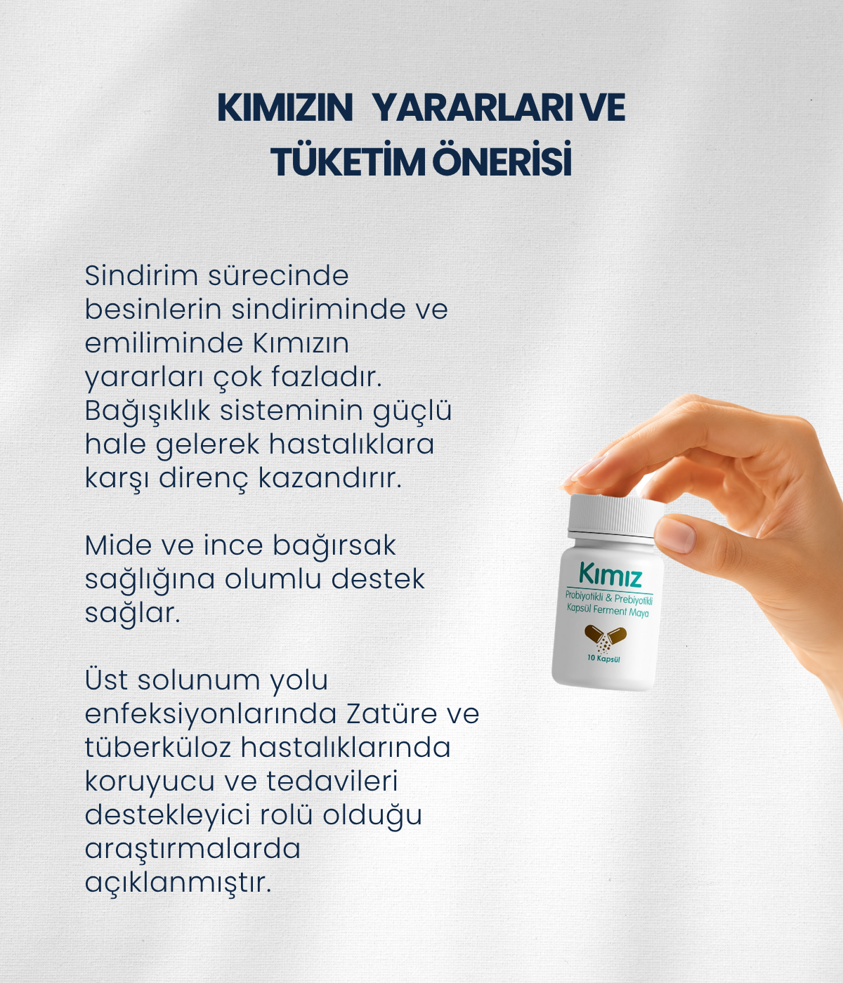 Kımız Mayası 10 Kapsül