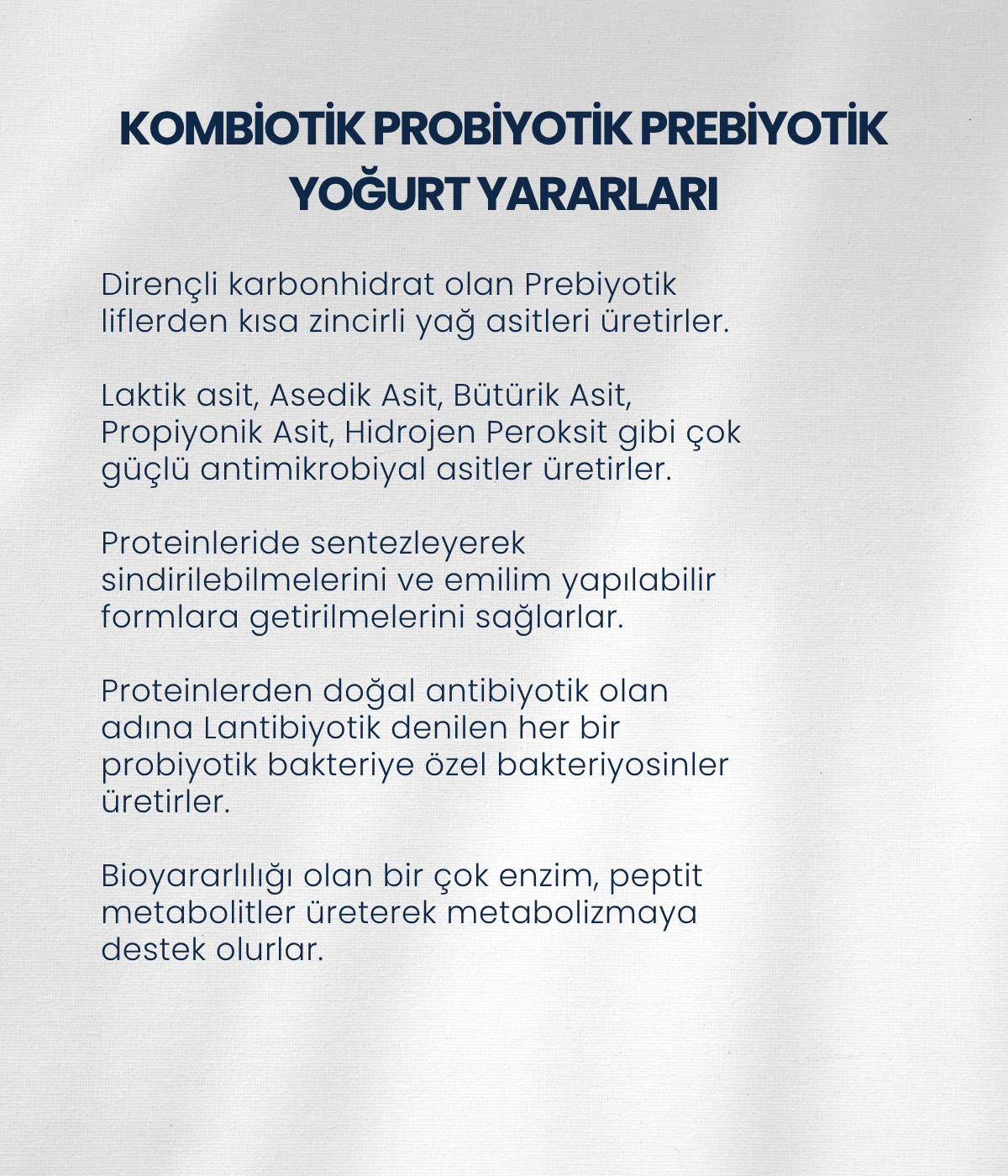 Kombiotik Yoğurt Mayası 10 Kapsül