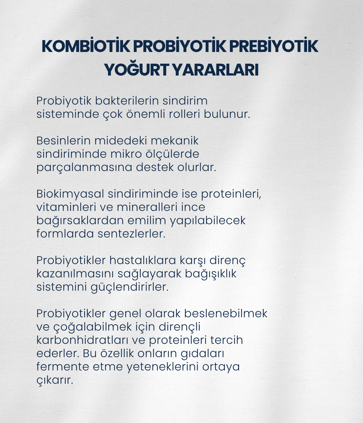 Kombiotik Yoğurt Mayası 10 Kapsül
