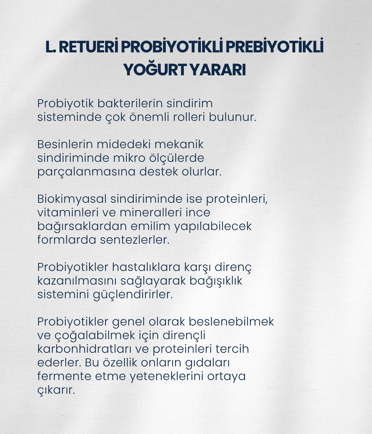 L.reuteri Yoğurt Mayası 30 Kapsül