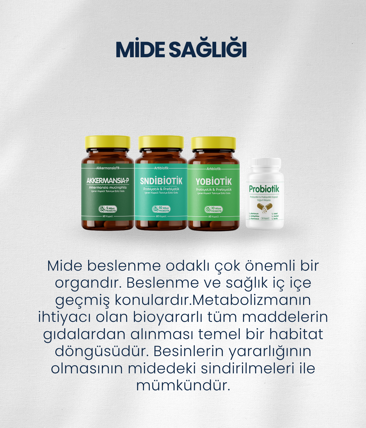 Mide Sağlığı Probiyotik Seti