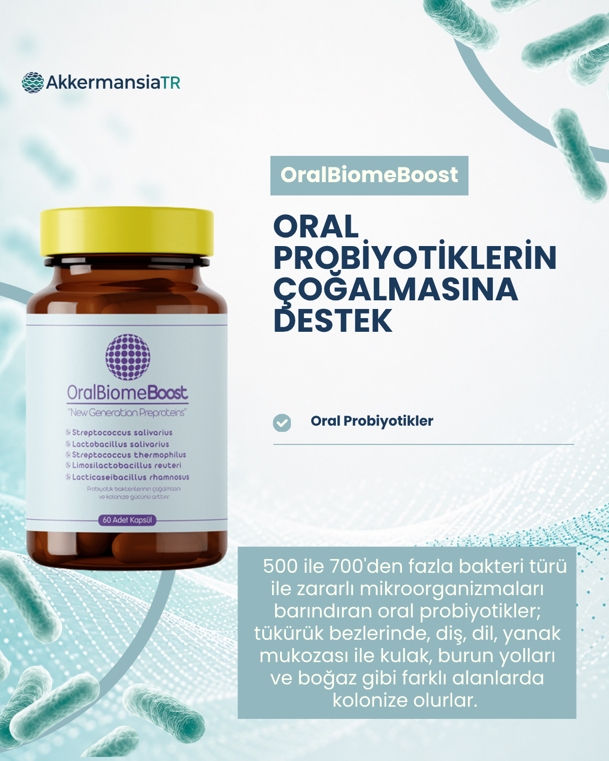 OralBiomeBoost 60 Kapsül
