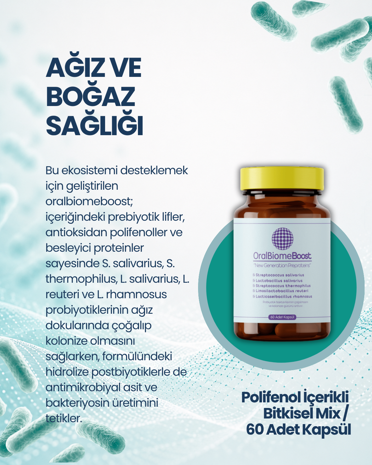 OralBiomeBoost 60 Kapsül