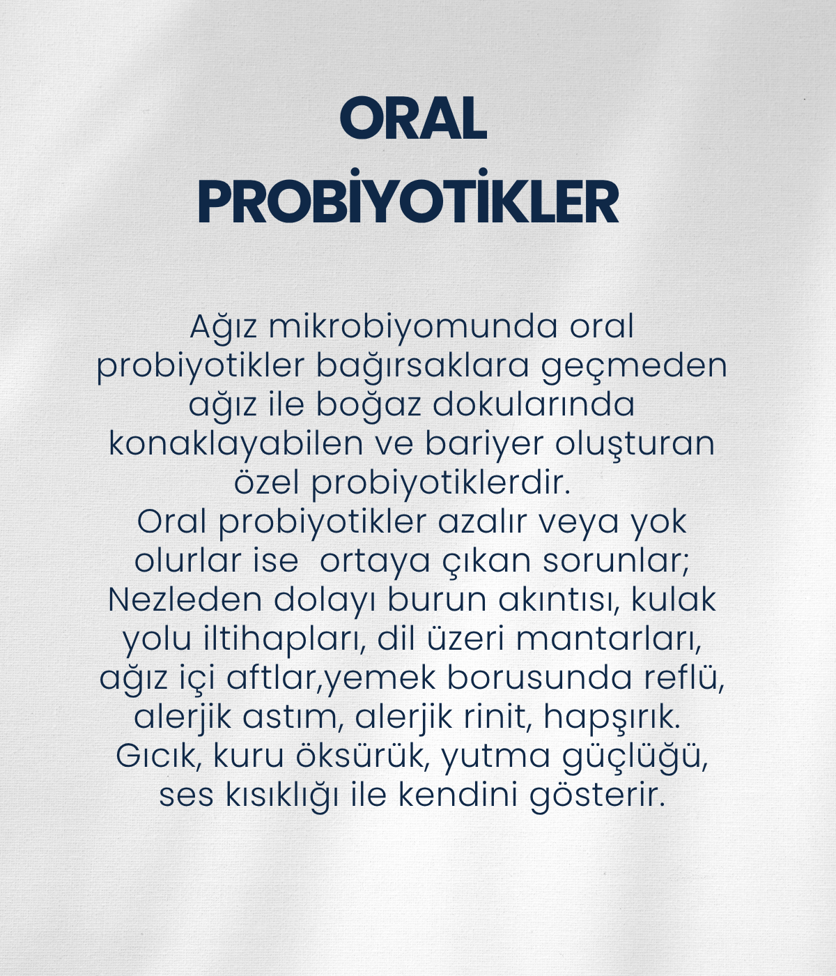 Oralbiotik Ağız ve Boğaz Spreyi
