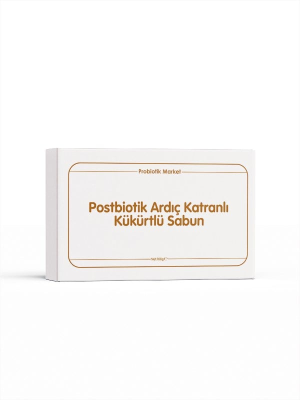 Postbiotik Ardıç Katranlı Kükürtlü Sabun