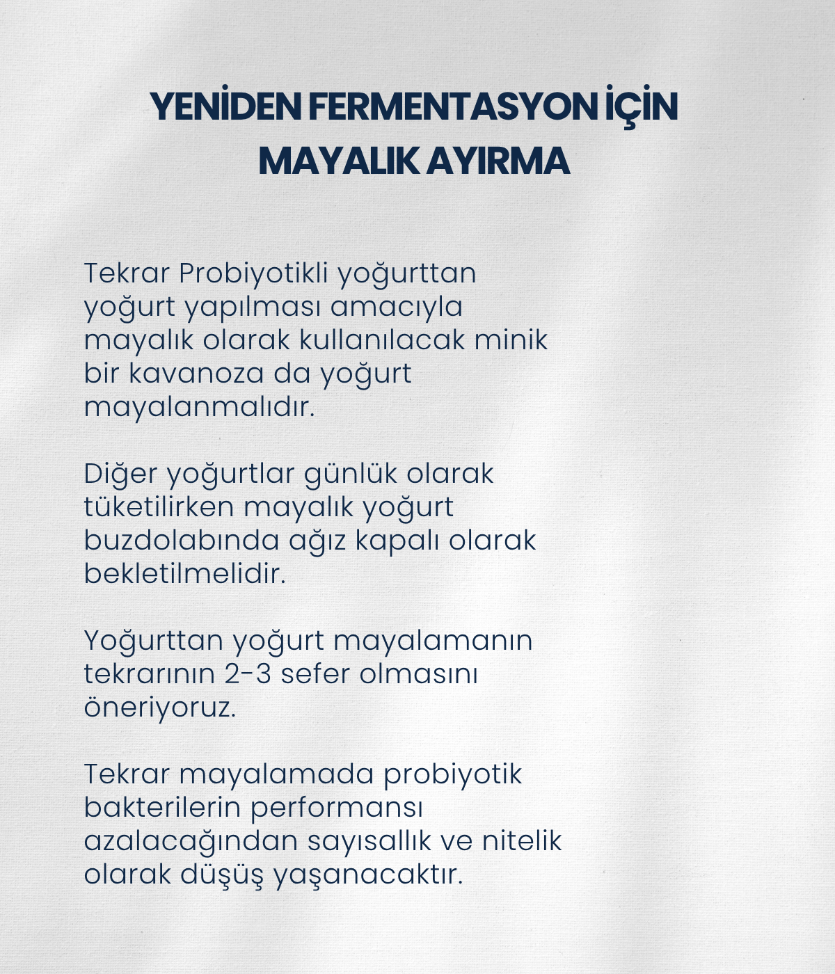 Probiyotik Yoğurt Mayası 10 Kapsül