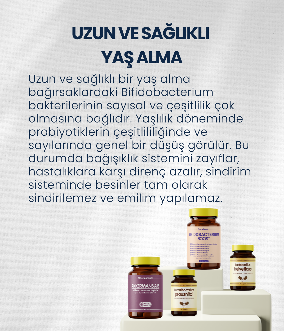 Yaşlı Sağlığı Probiyotik Seti