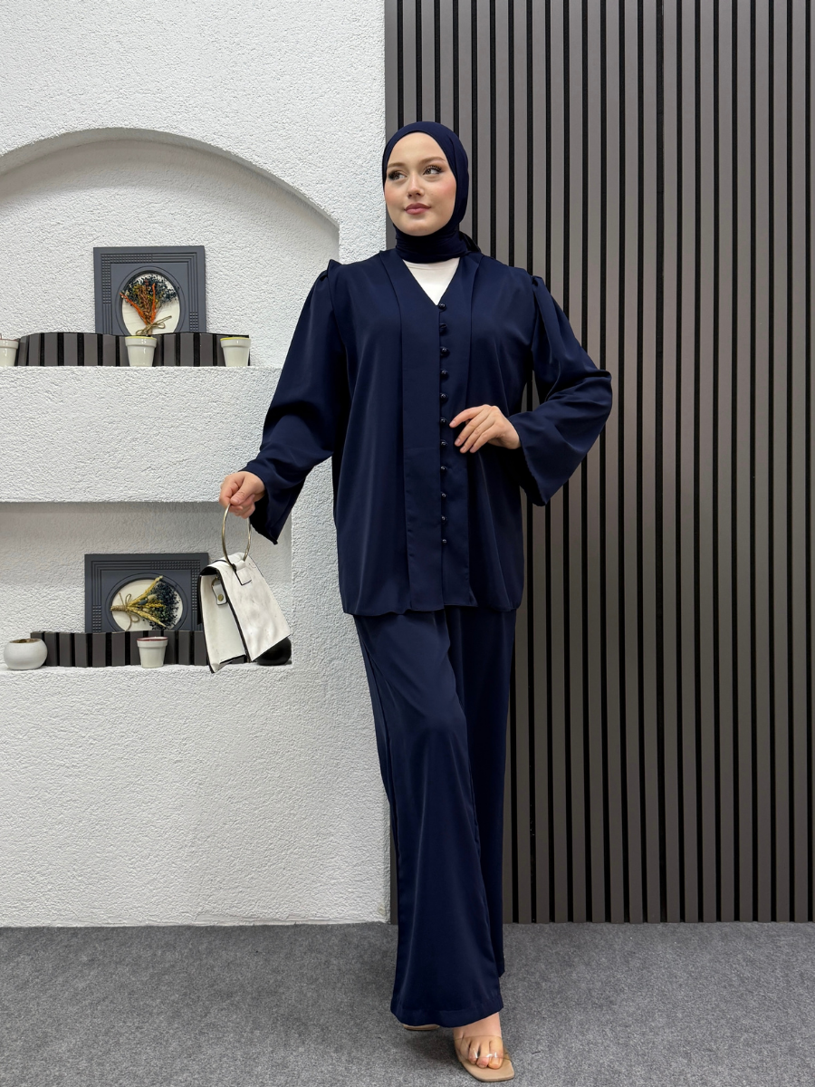 Dubai Takım Lacivert