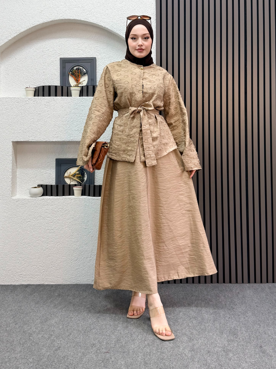 İzabel Takım Krem