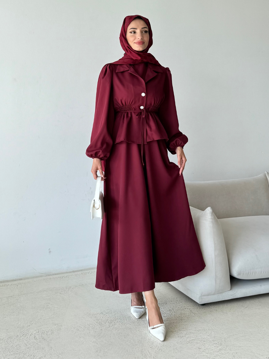 Nare Takım Bordo